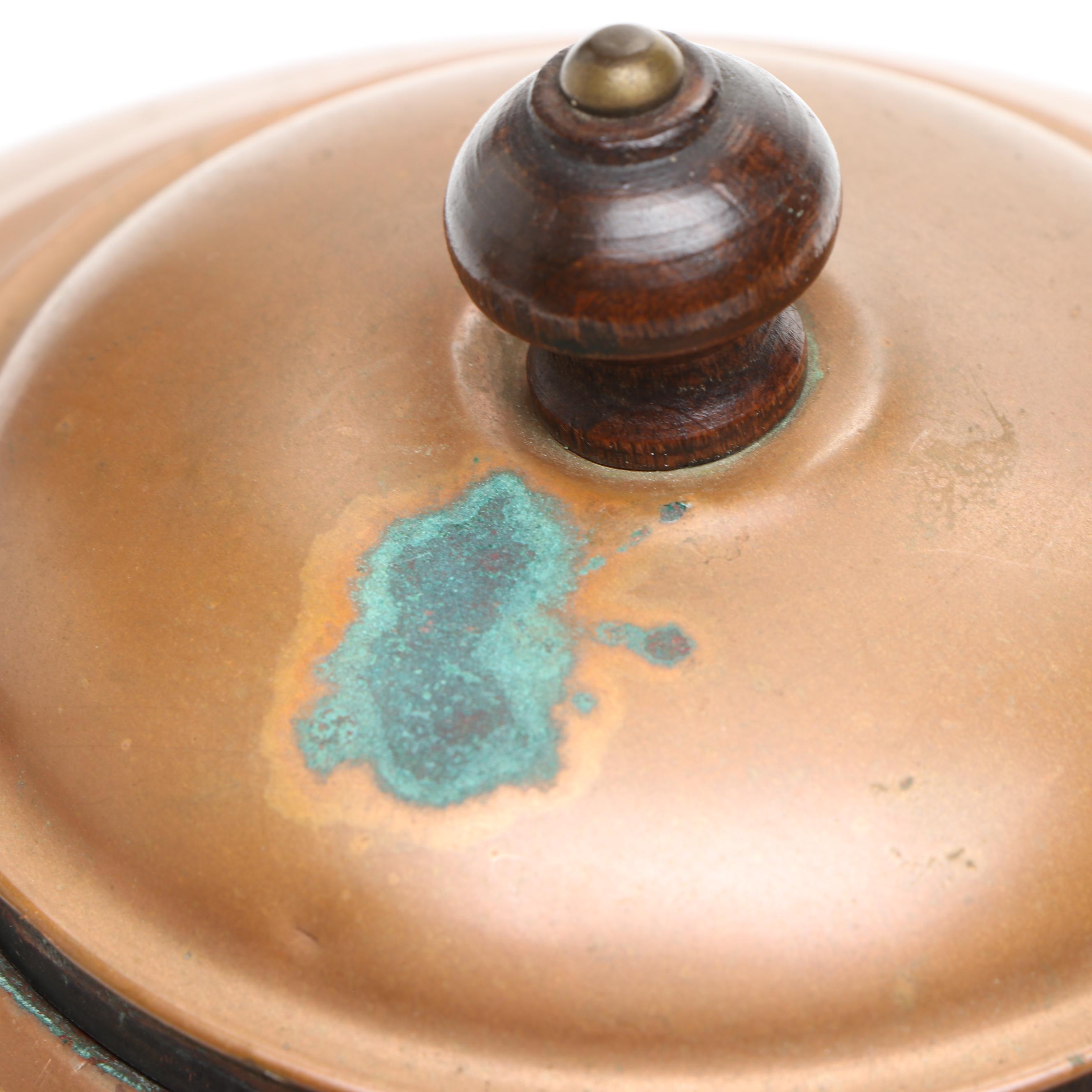 Vintage Revere Ware with Other Copper Kettles and Teapot, 20th Century