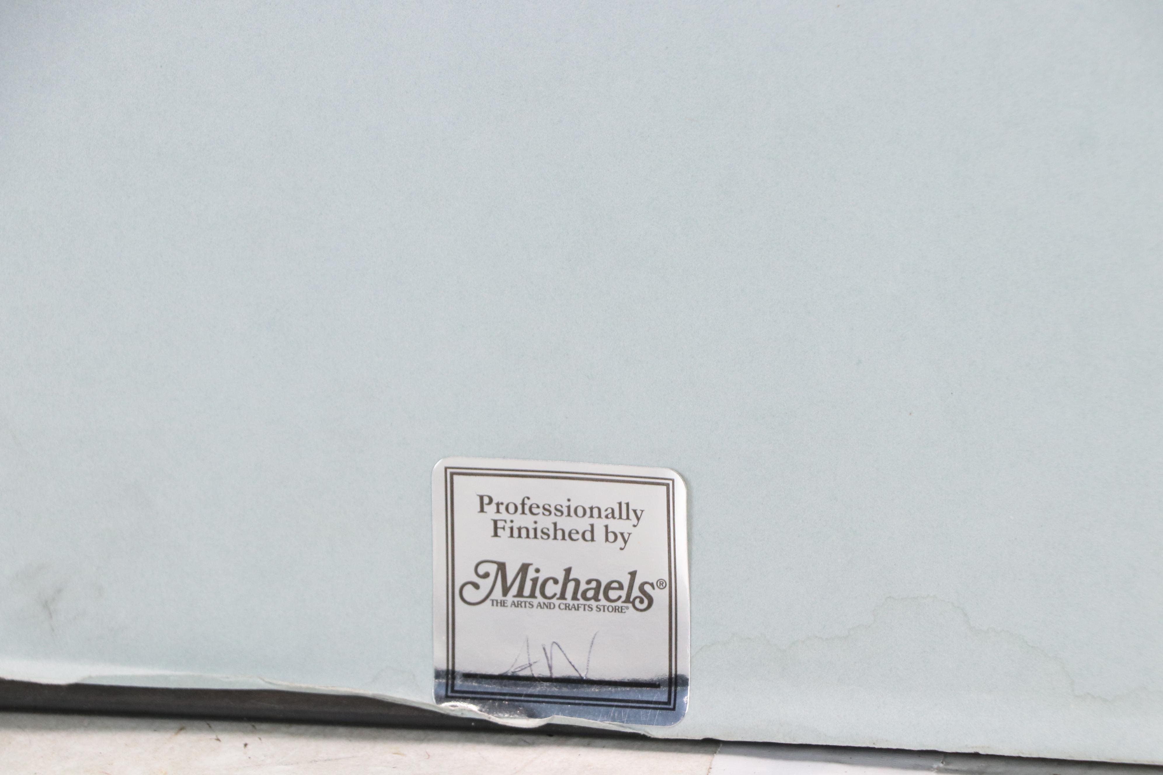 After Jane M. Whiting Chrzanoska Offset Lithograph "Solitaire"