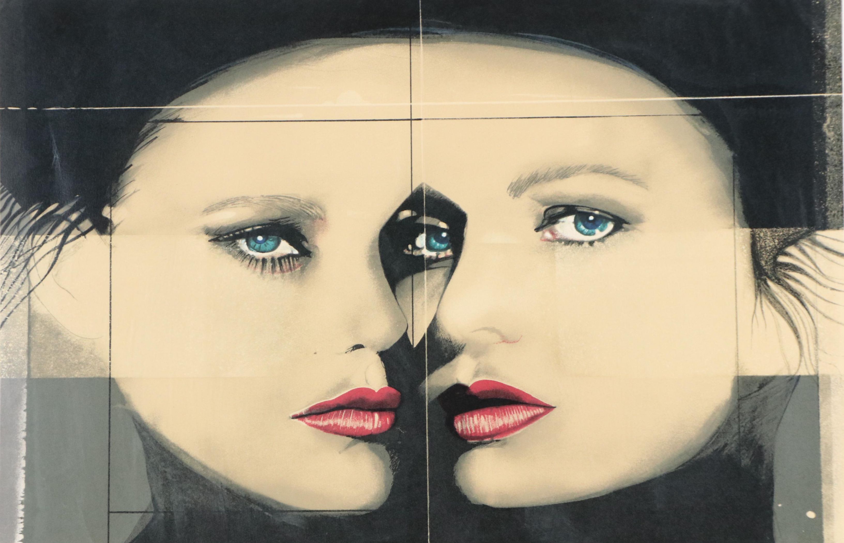 Paul Chelko Lithograph "Reflections," Circa 1980