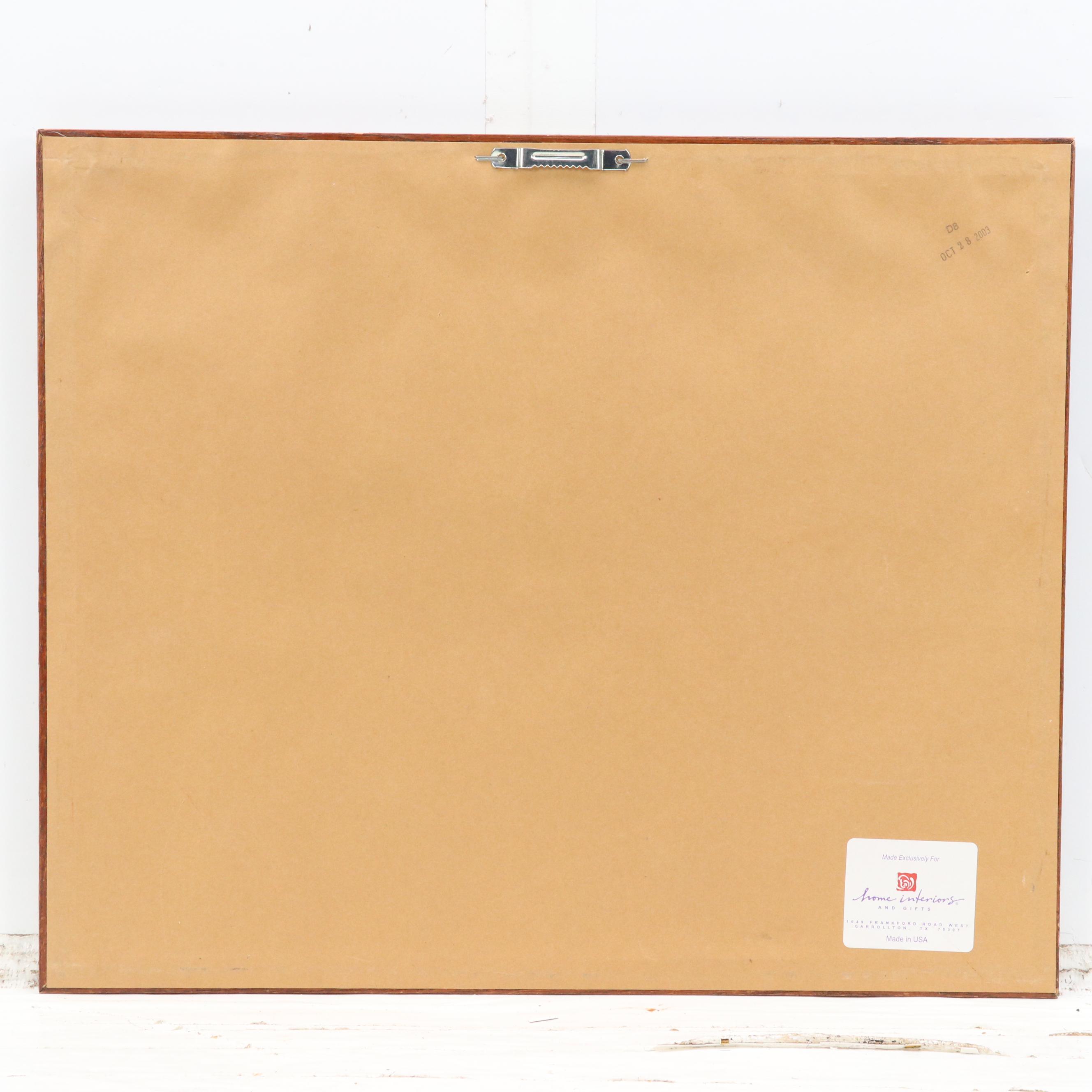 Western Santa Offset Lithograph "Christmas Rush" After Jack Sorenson