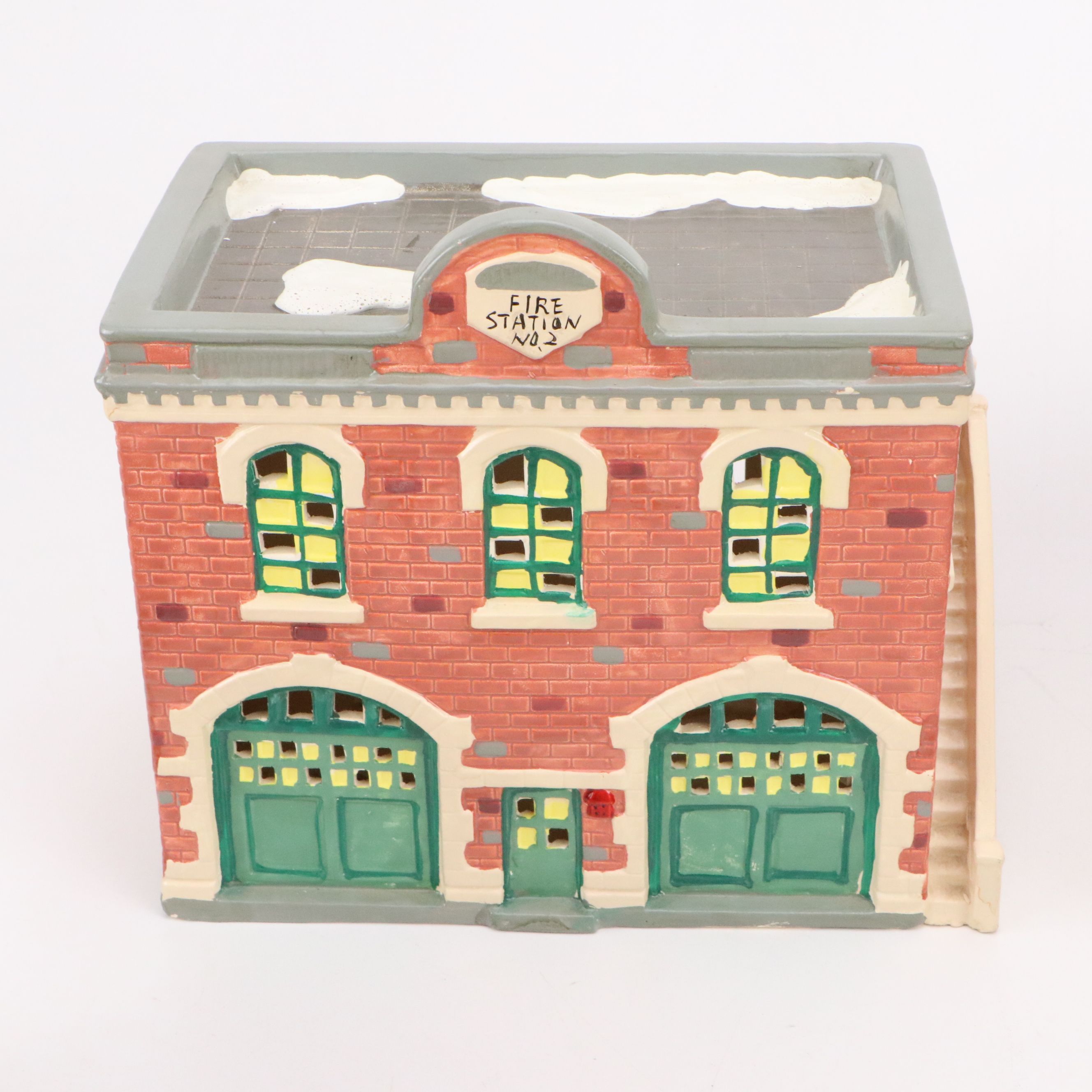 Department 56 "Village Public Library" and More Snow Village Decor