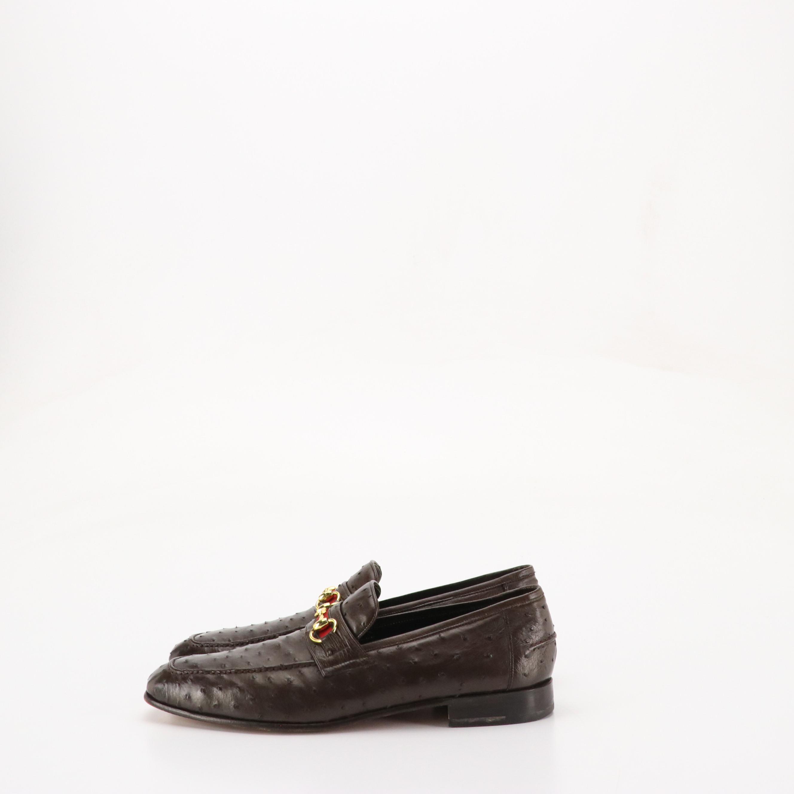 Men's Cole Haan, Allen Edmunds and Other Leather Loafers with Gold Toe Socks