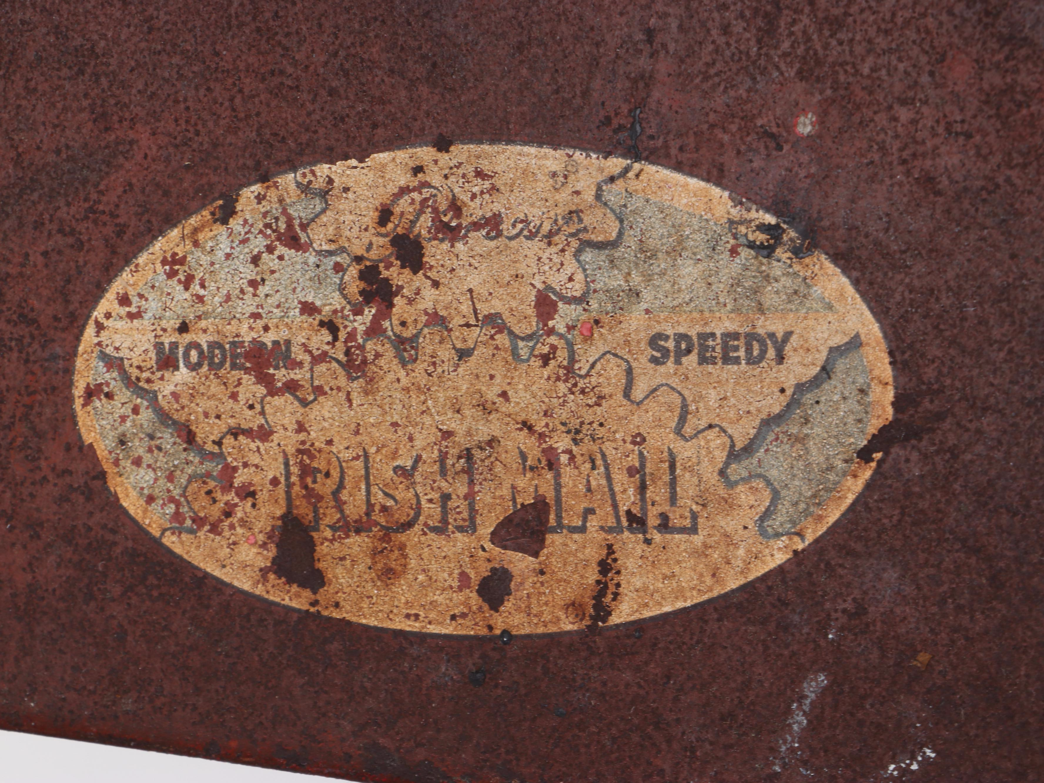 Irish Mail Ride-On Toy, Mid-20th Century