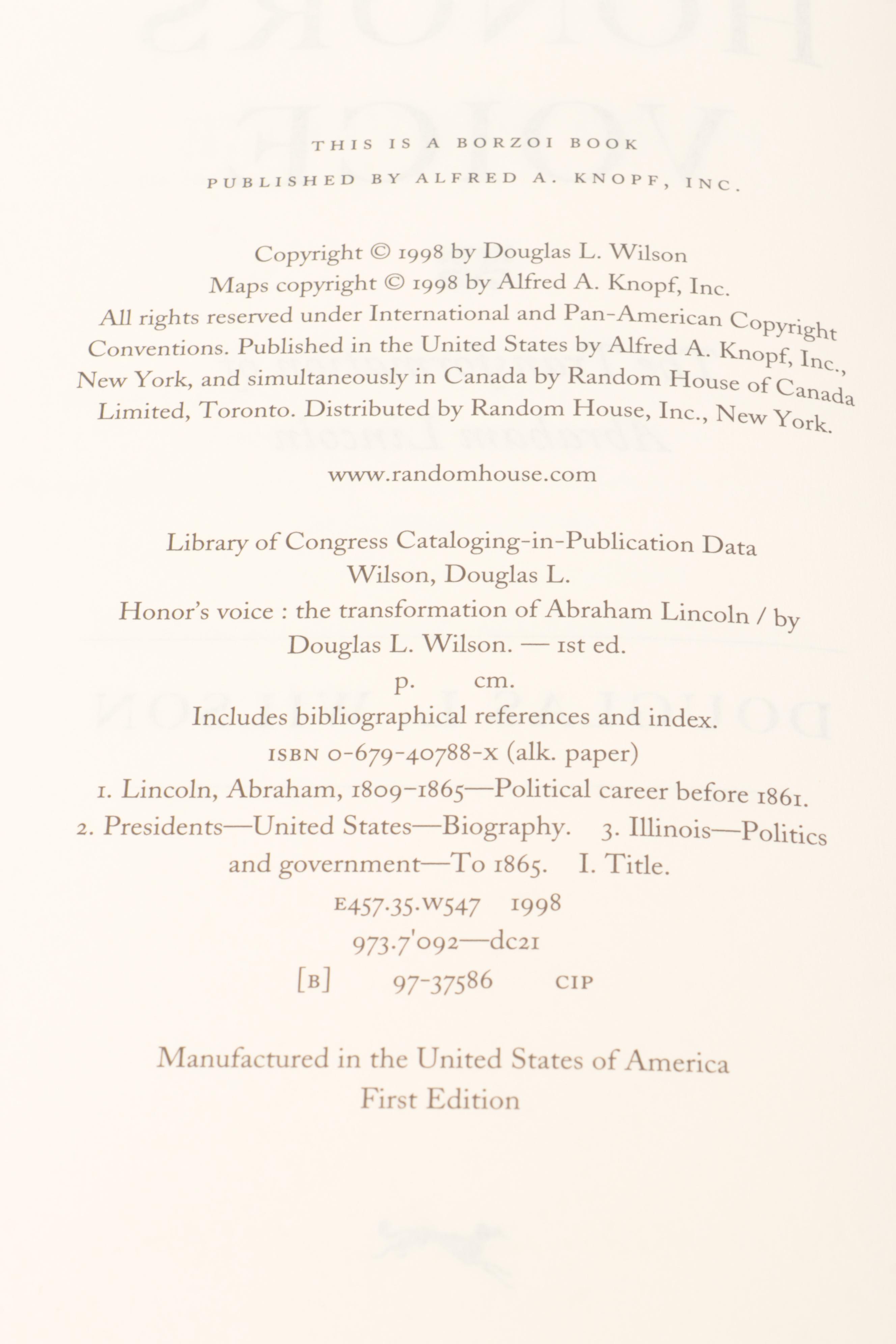 First Edition "Lincoln and the Baltimore Plot, 1861" and More Lincoln Books