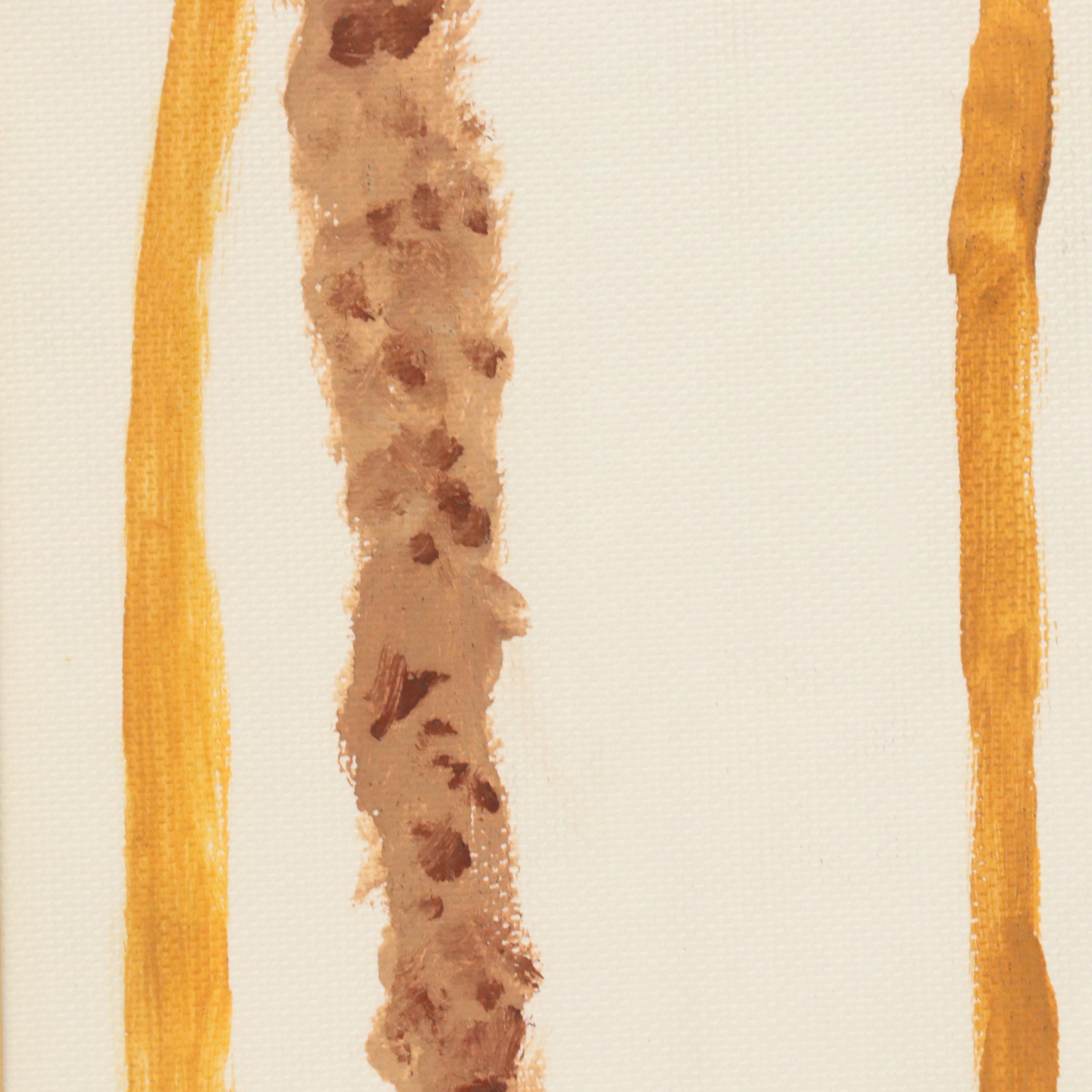 Acrylic Painting of a Cockatiel, 1976