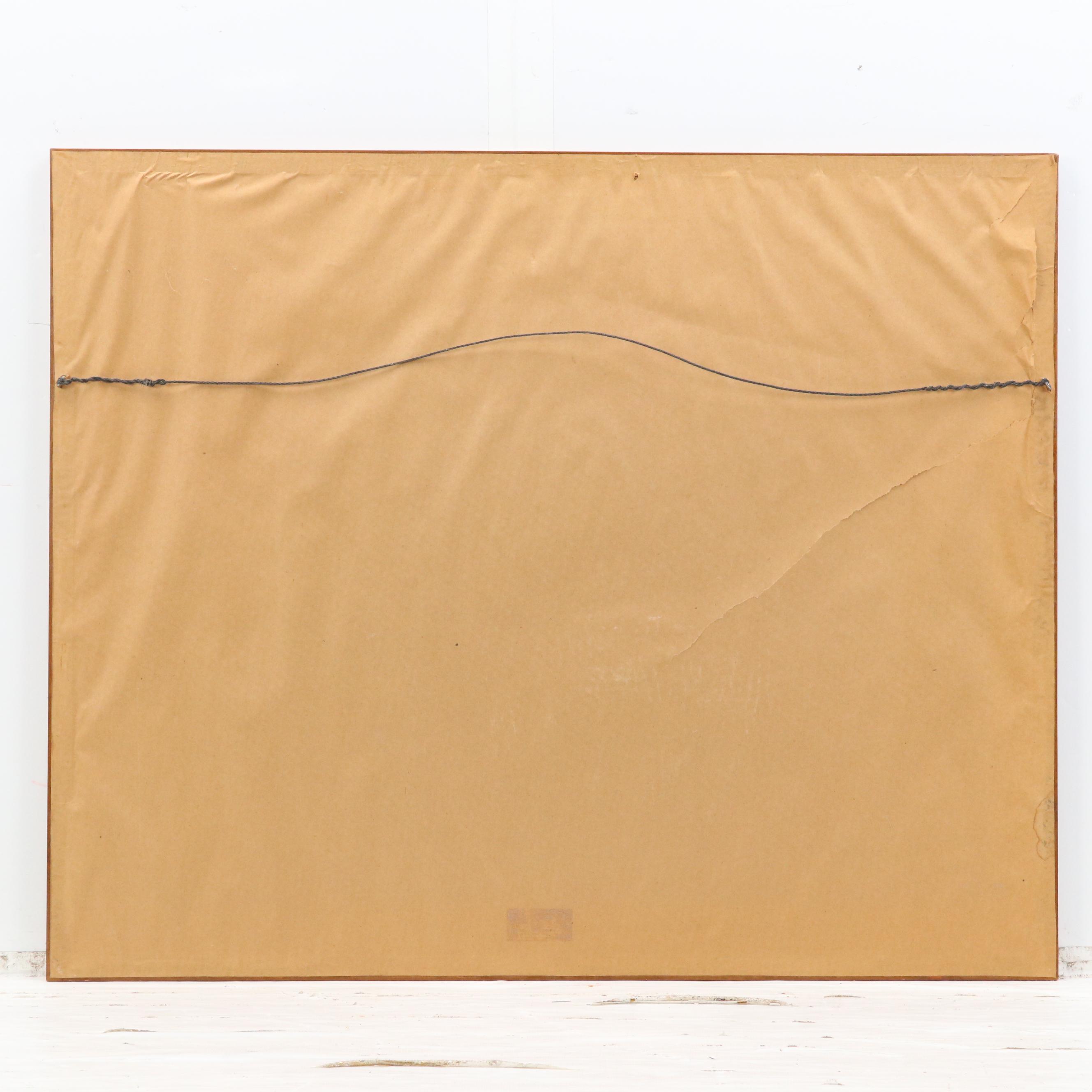 Acrylic Painting of a Cockatiel, 1976