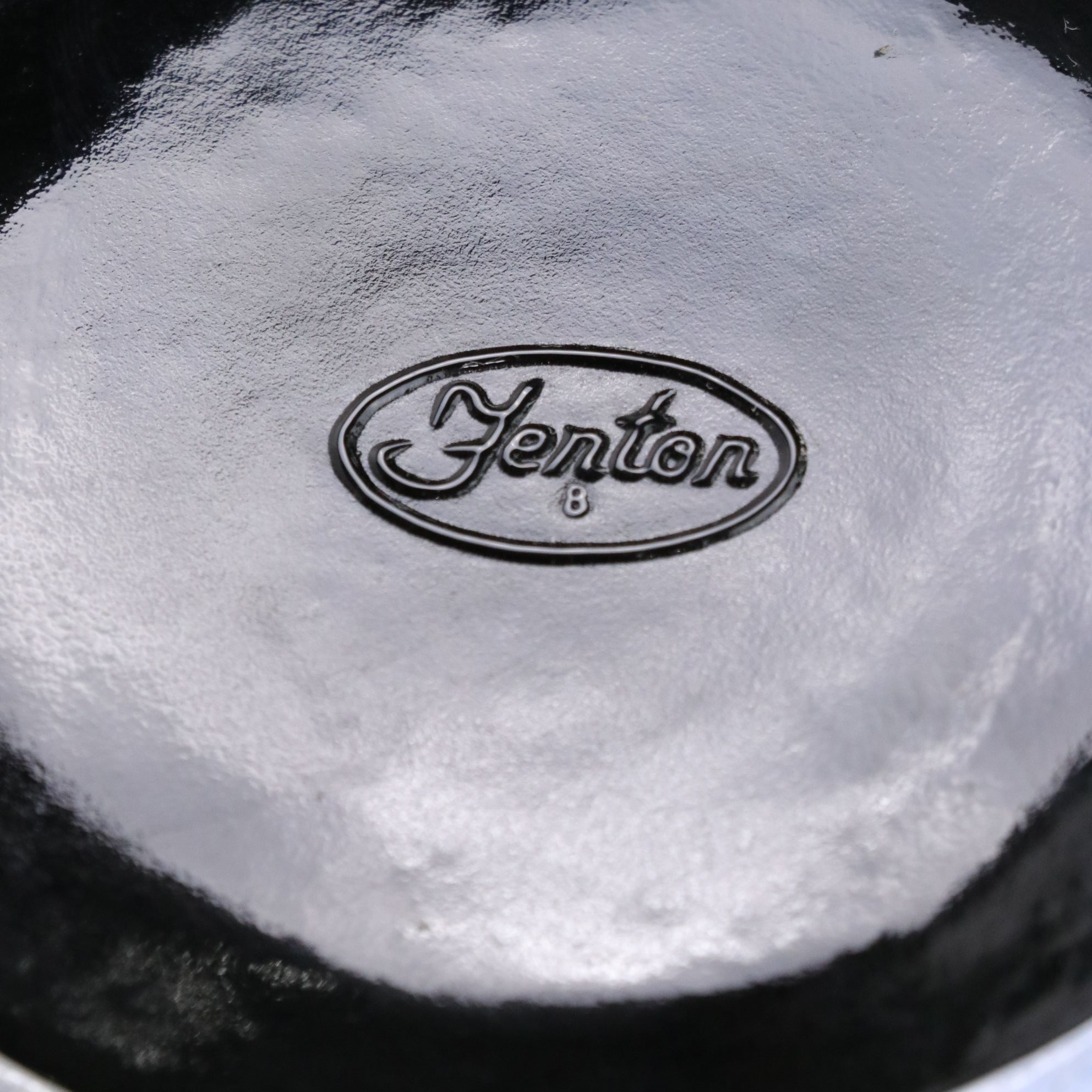 Uranium Glass Dish with Carnival Glass Flower Basket & More