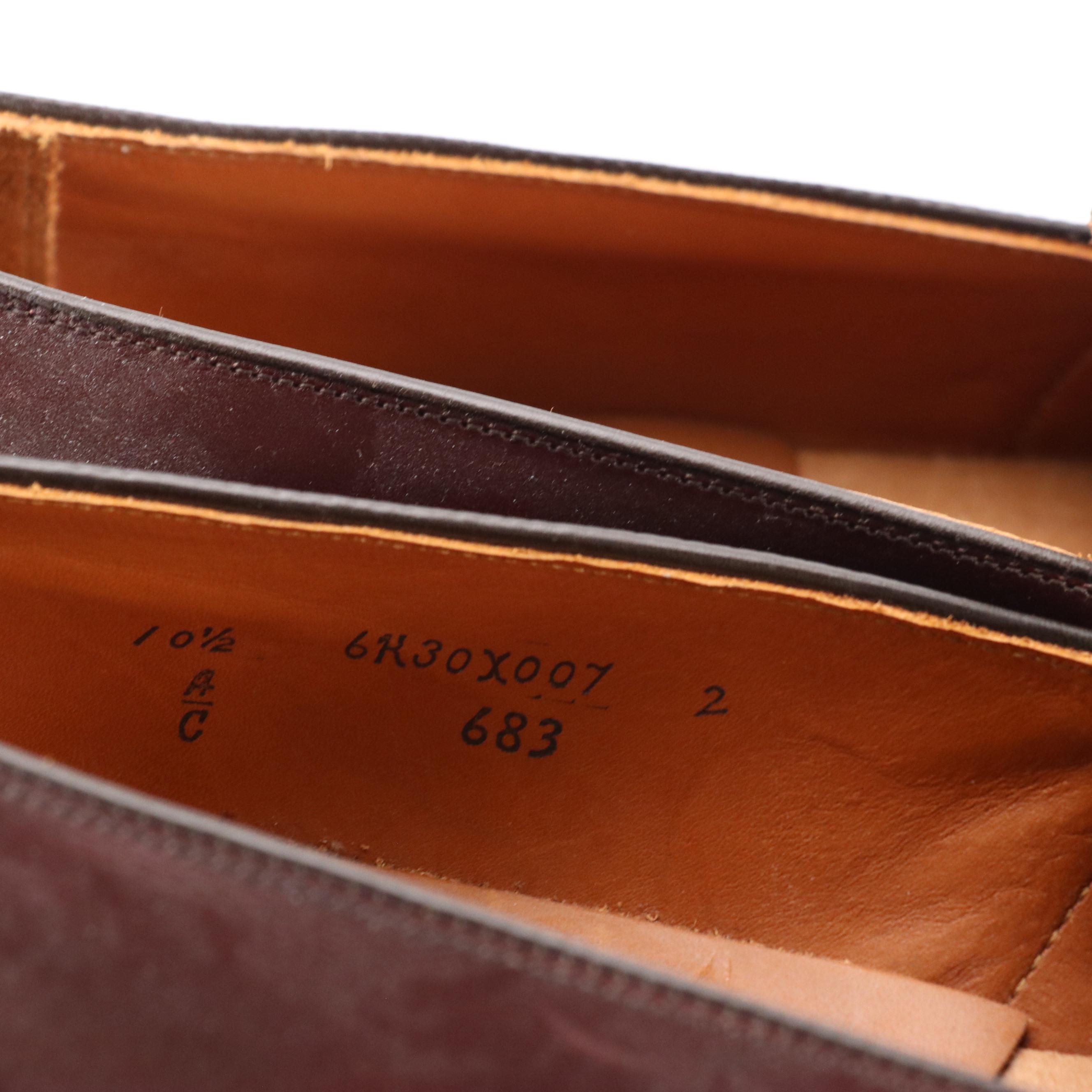 Men's Cole Haan, Allen Edmunds and Alden Brown Leather Loafers, Gold Toe Socks