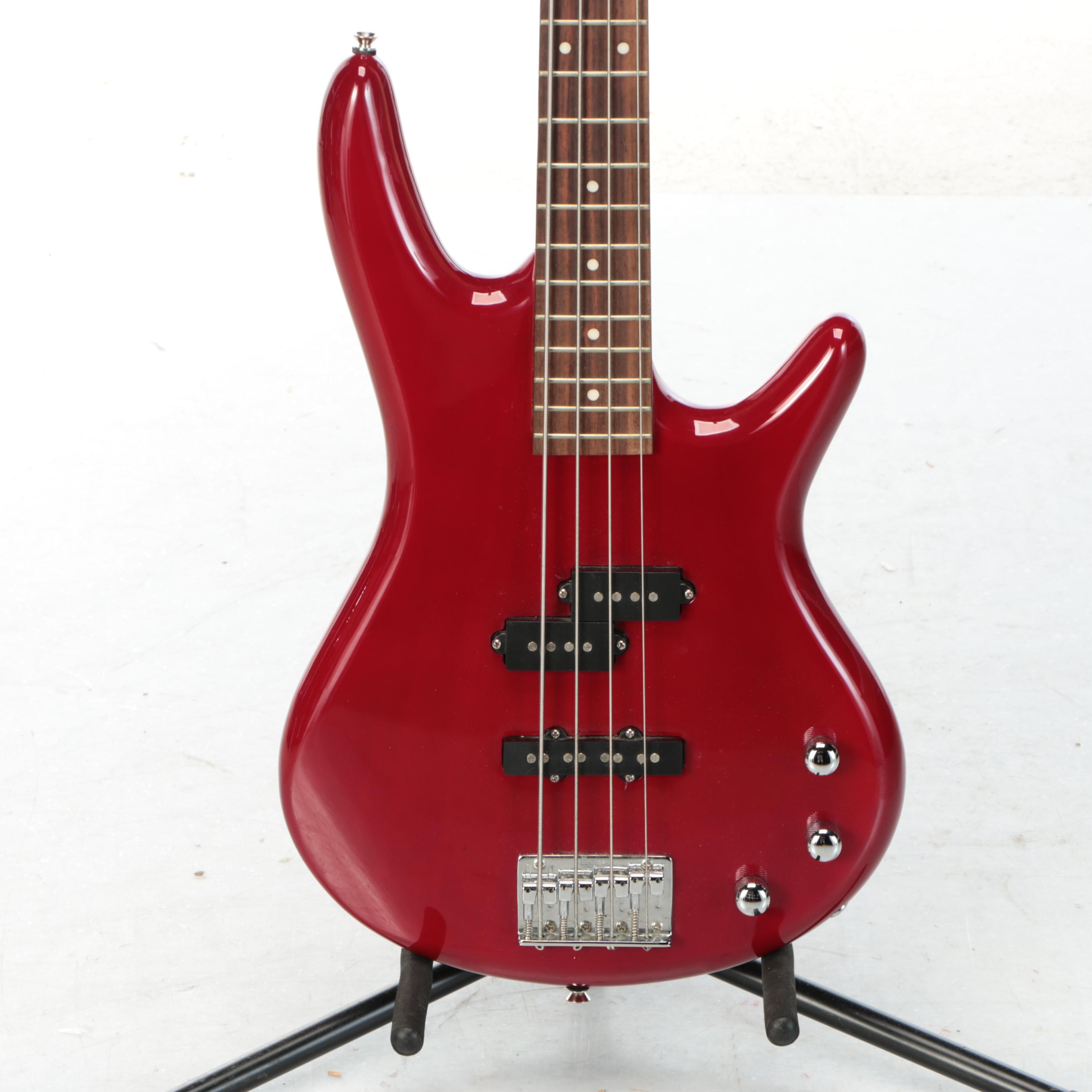 Ibanez Gio Soundgear Red Electric Bass Guitar with Nylon Soft Case