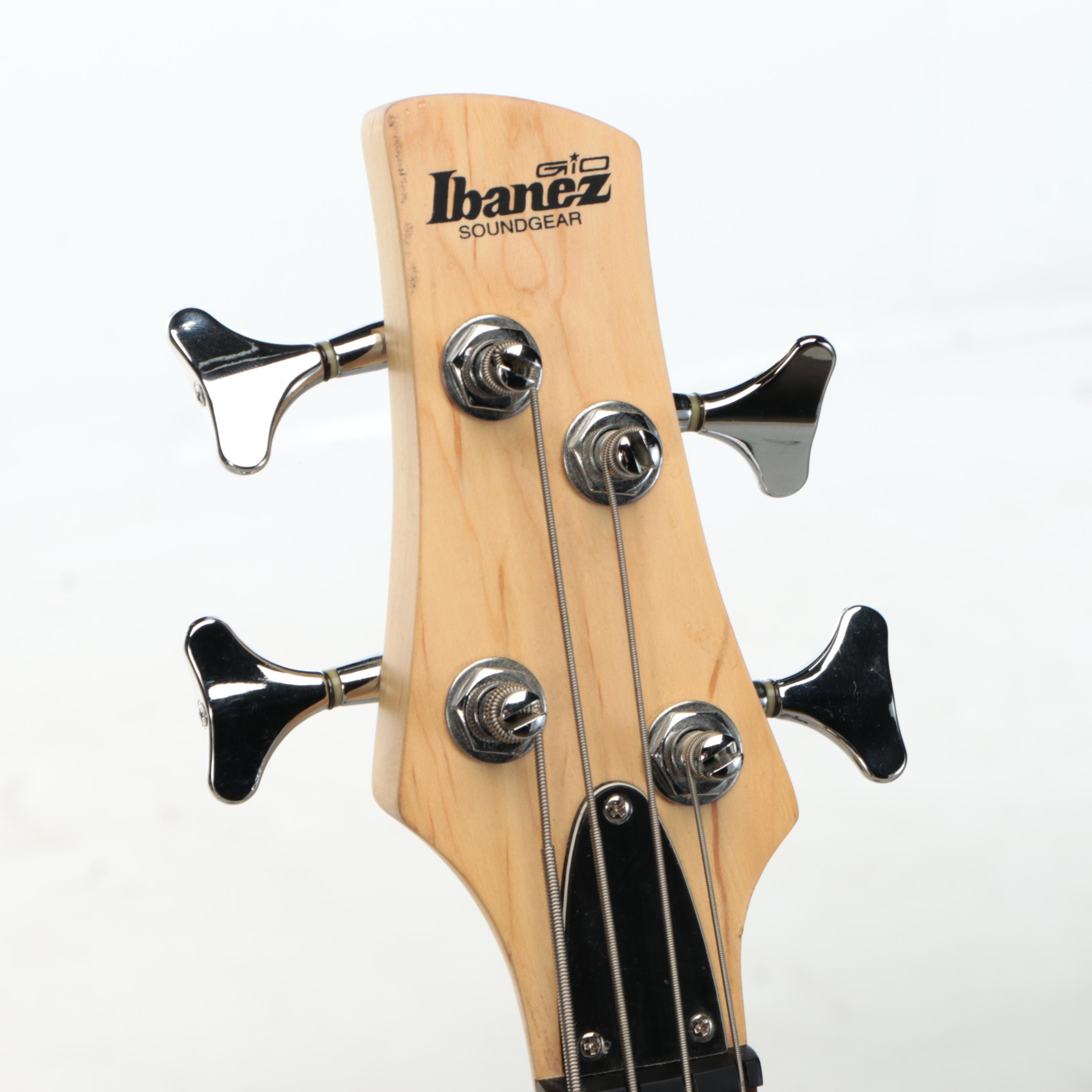 Ibanez Gio Soundgear Red Electric Bass Guitar with Nylon Soft Case