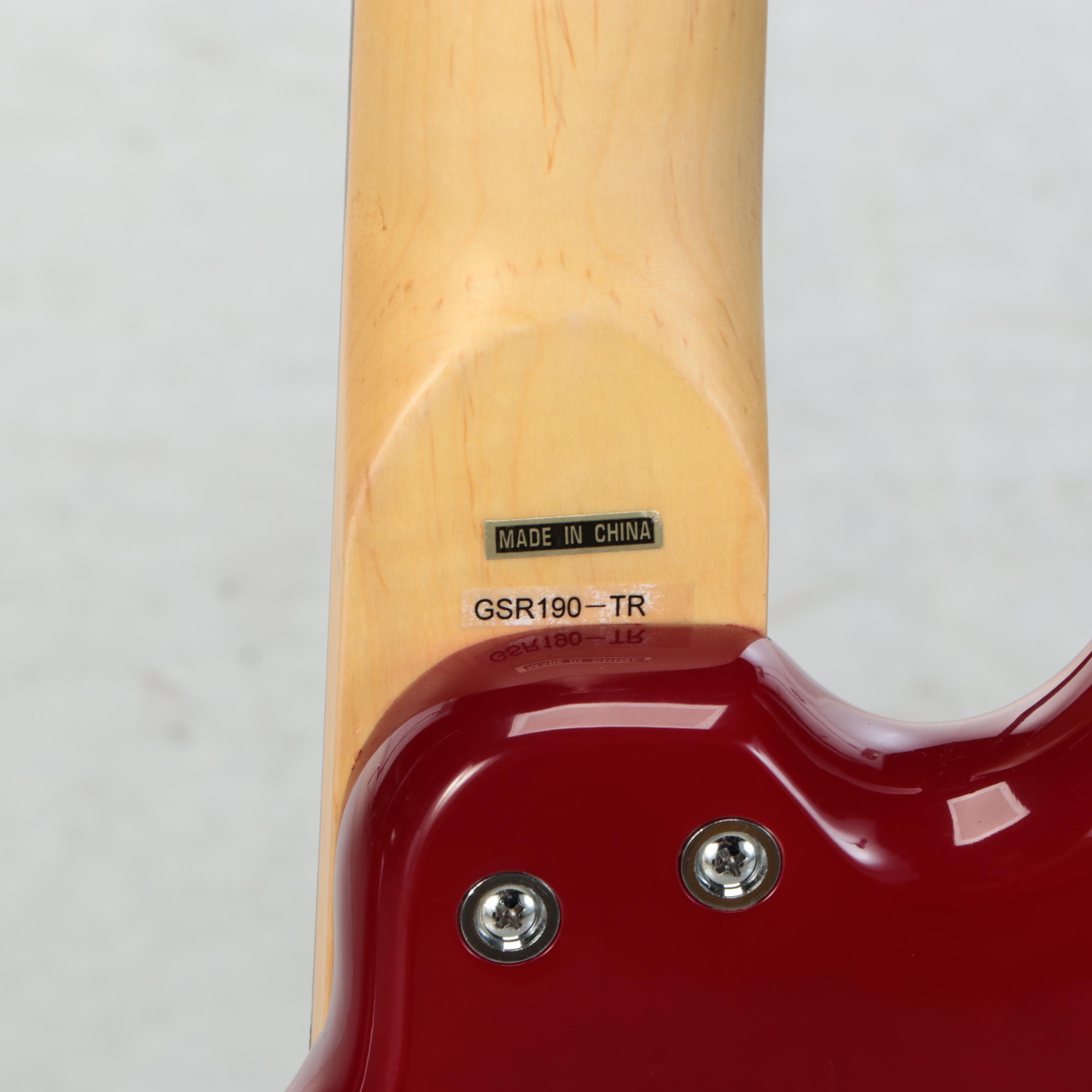 Ibanez Gio Soundgear Red Electric Bass Guitar with Nylon Soft Case