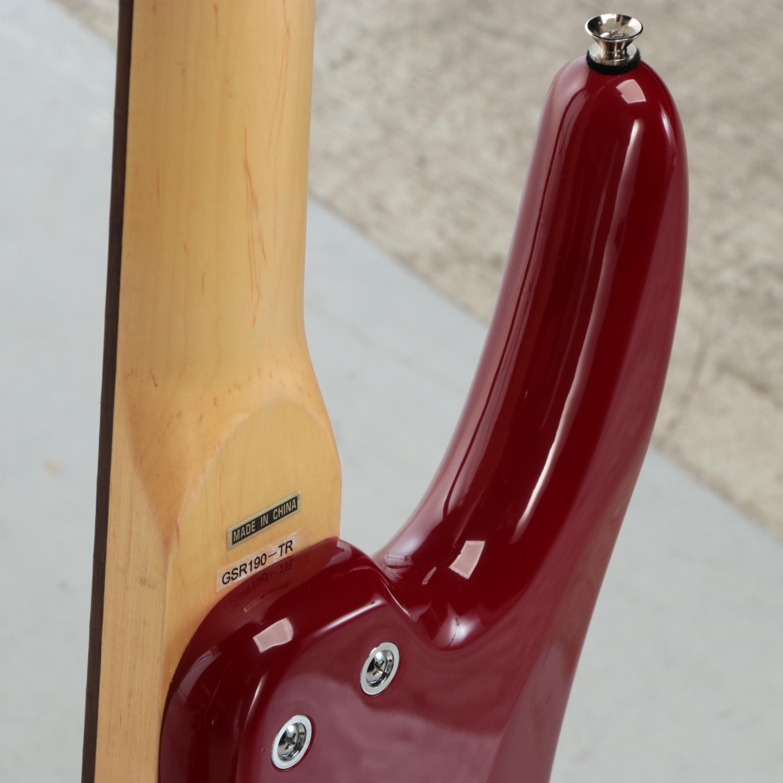 Ibanez Gio Soundgear Red Electric Bass Guitar with Nylon Soft Case