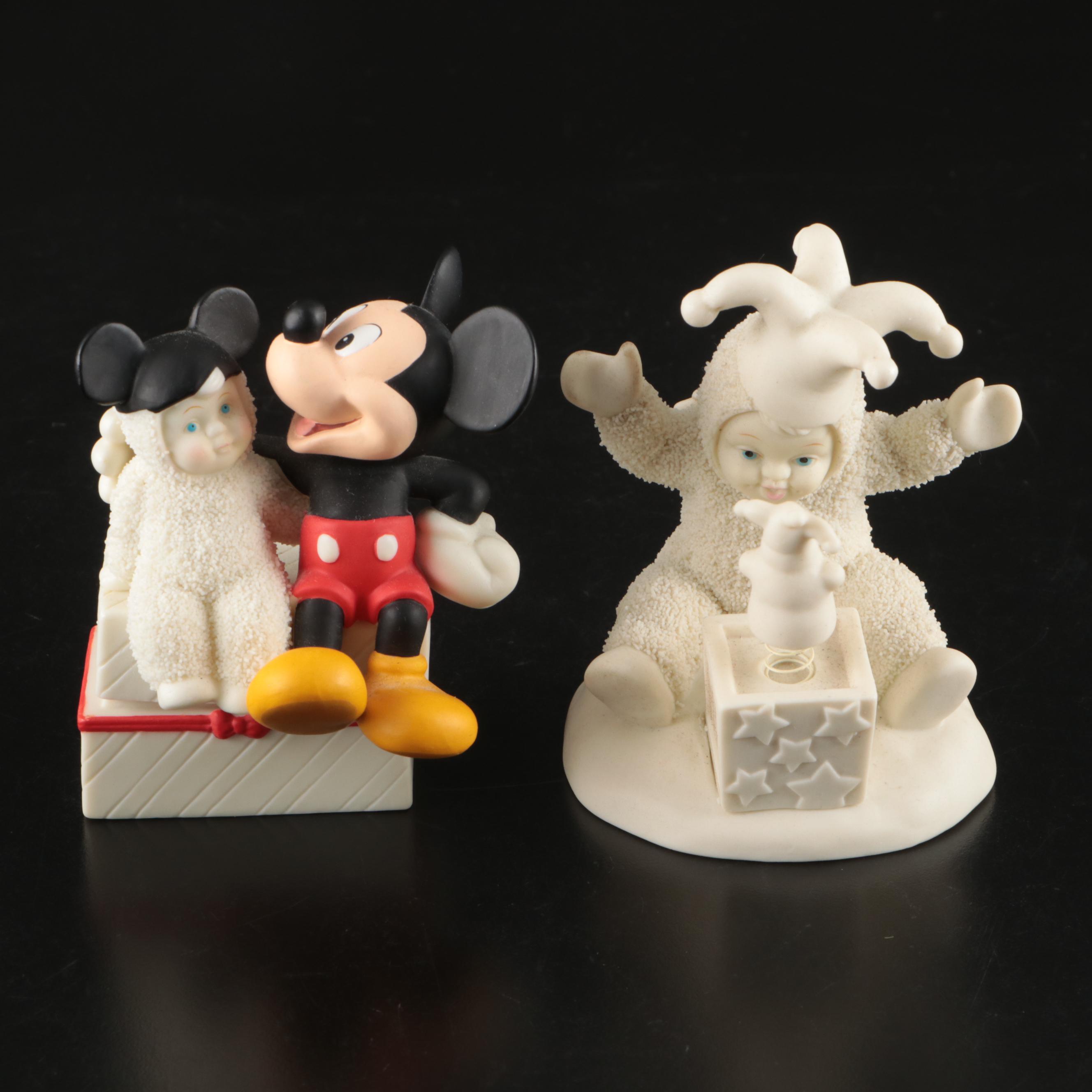 Department 56 Snowbabies Bisque Figurines Includes "My Pal Mickey" and More