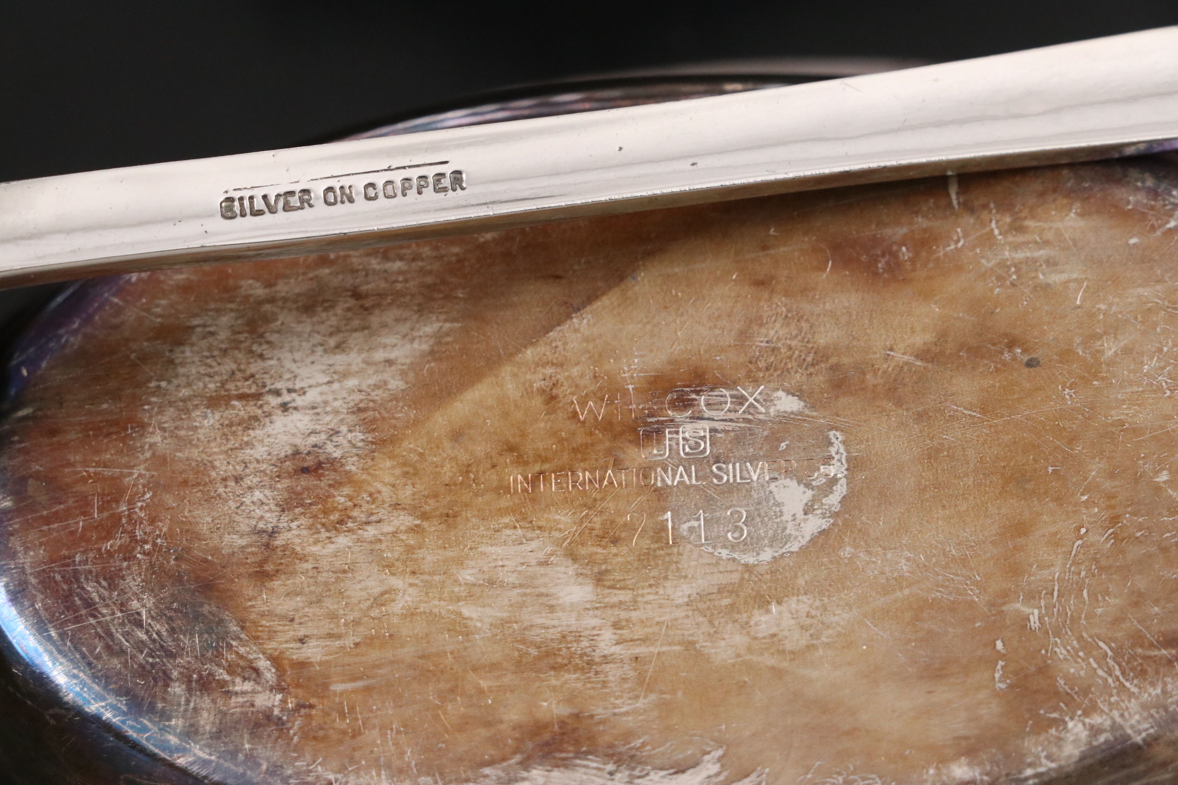 International Silver Company and Other Silver Plate Serving Pieces