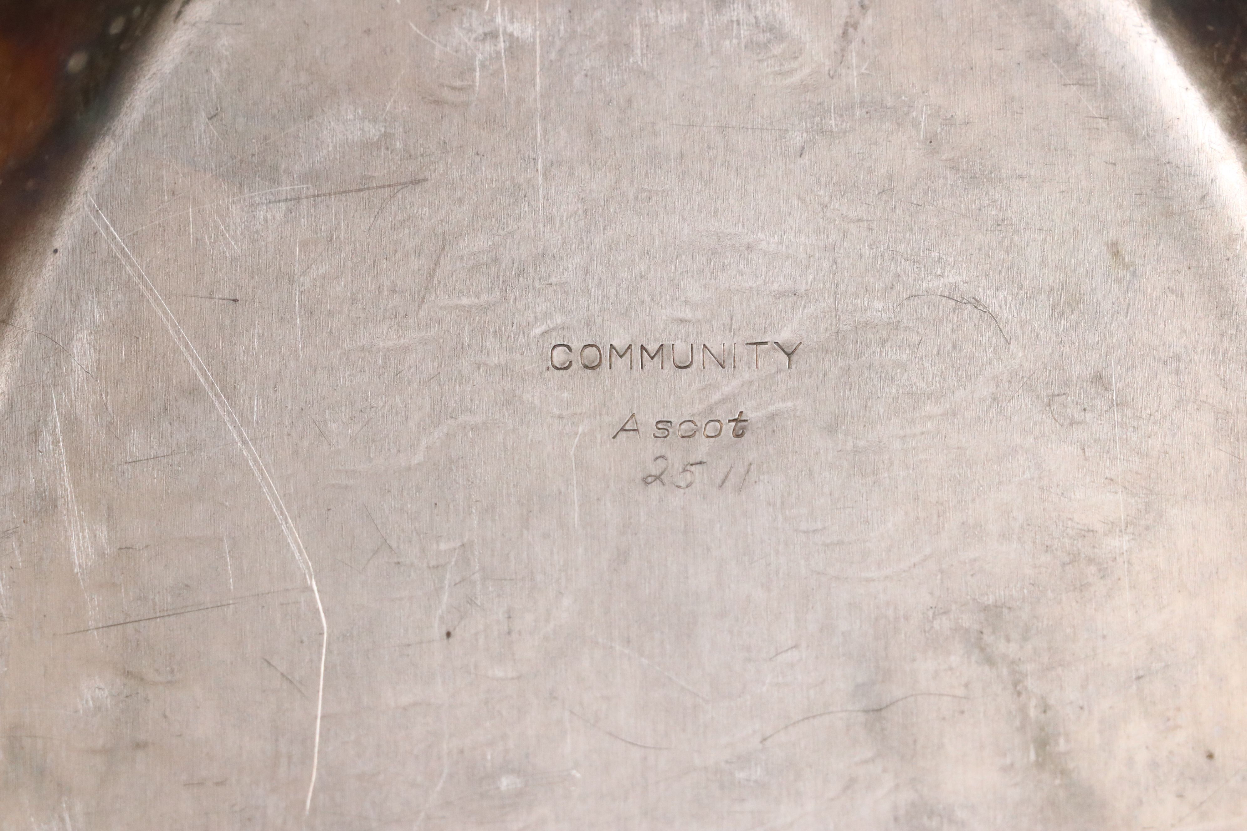 International Silver Company and Other Silver Plate Serving Pieces