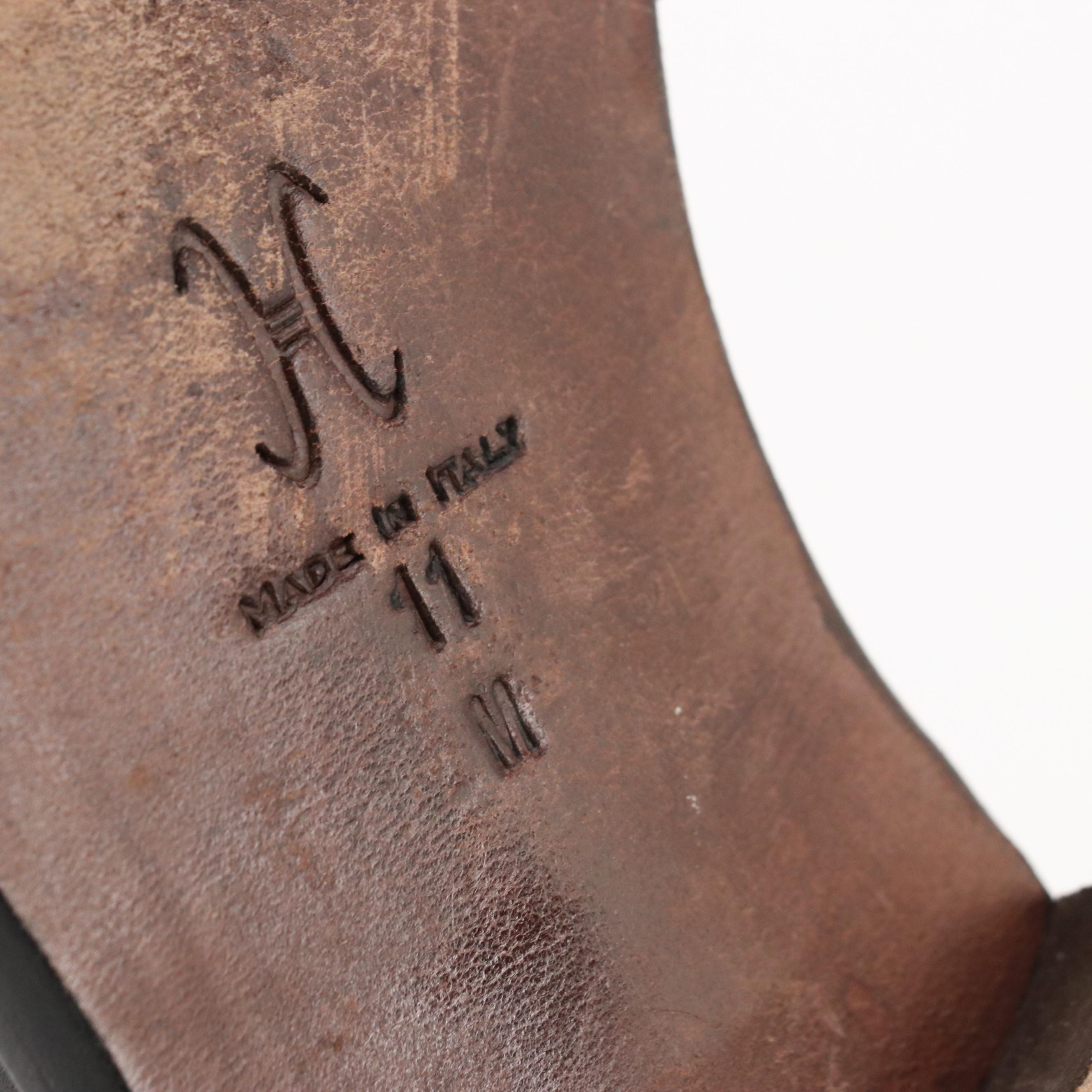 Cole Haan, H.H. Brown Black Leather Loafers and Dress Shoes with Gold Toe Socks