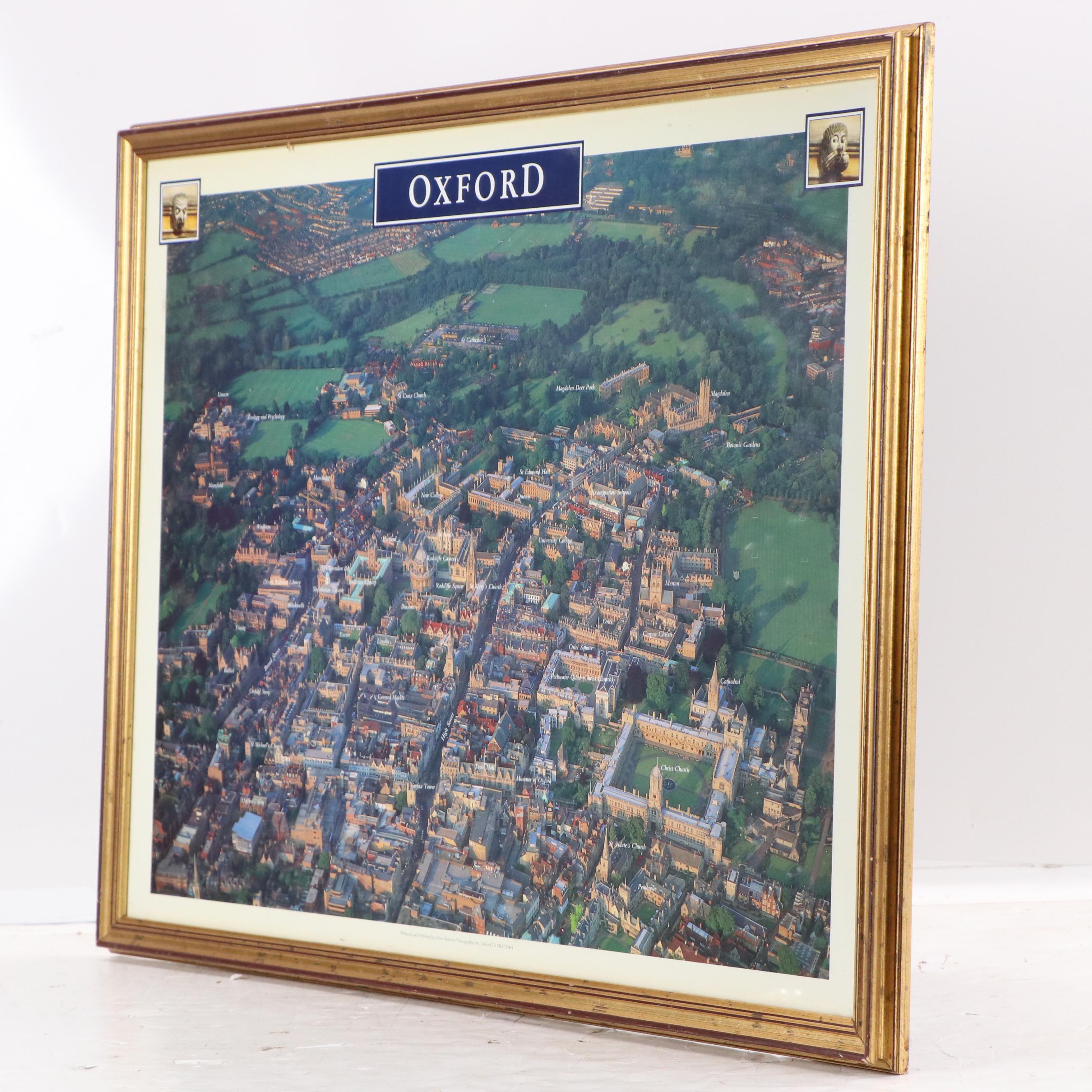 Chris Andrews Offset Lithograph "Oxford," Circa 1990