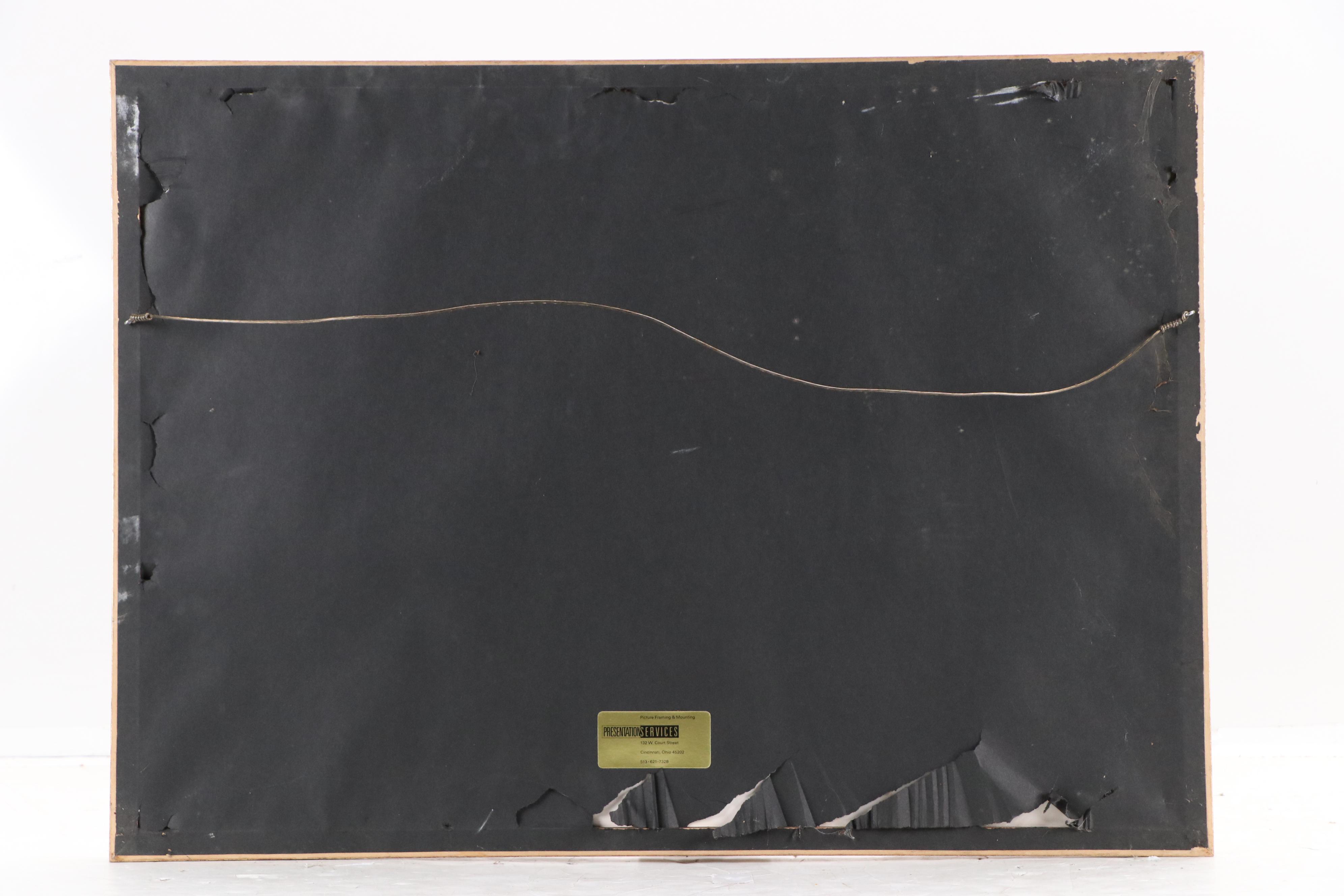 Chris Andrews Offset Lithograph "Oxford," Circa 1990