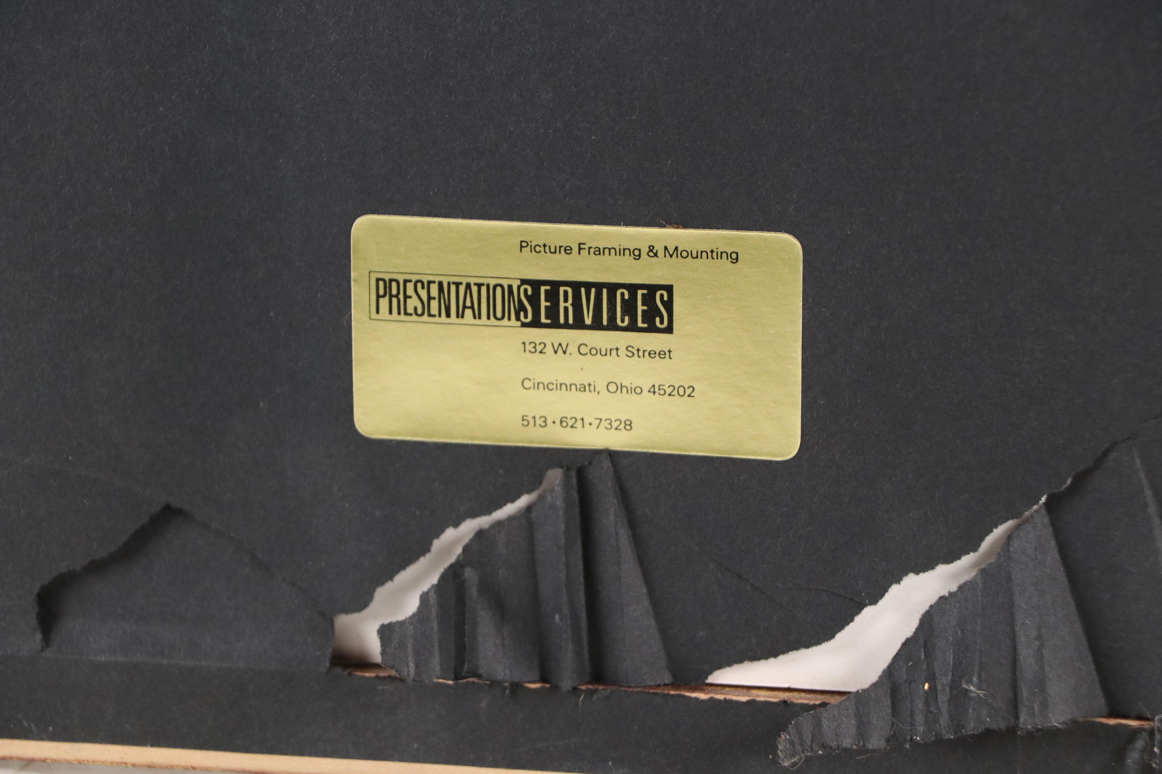 Chris Andrews Offset Lithograph "Oxford," Circa 1990