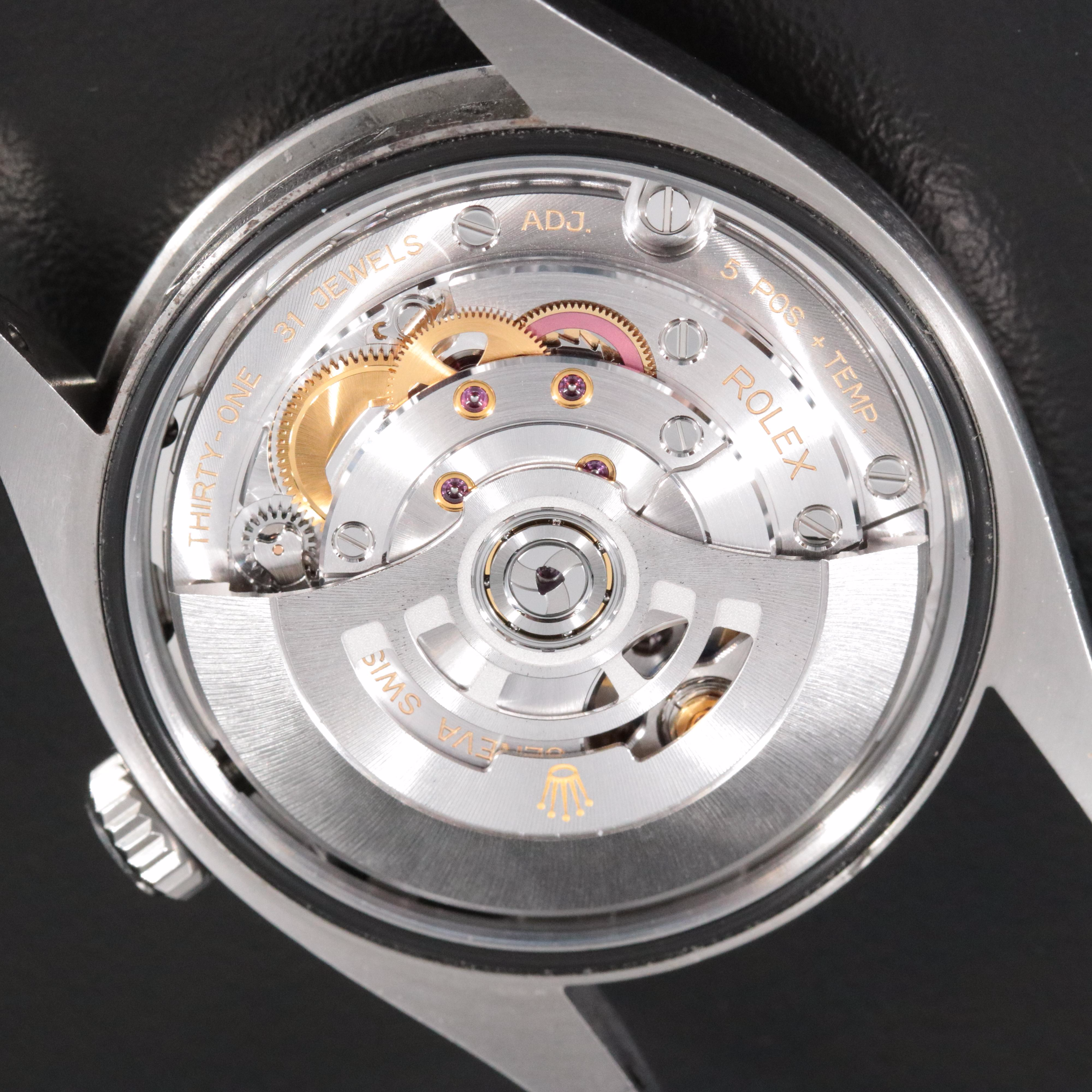 Rolex Datejust 126200 Blue Fluted Motif Dial Steel Watch