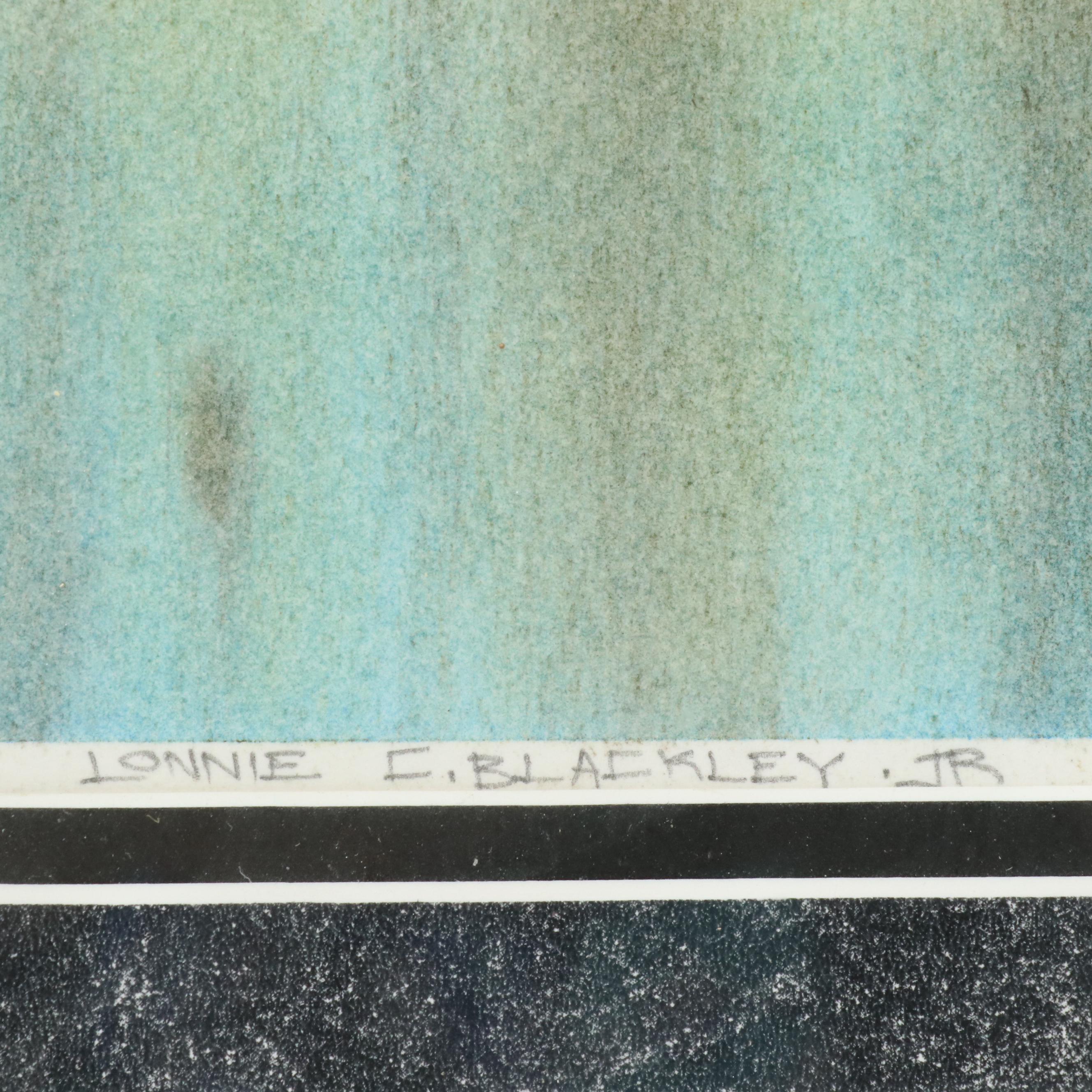 Lonnie C. Blackley Artist Proof European Landscape Etchings