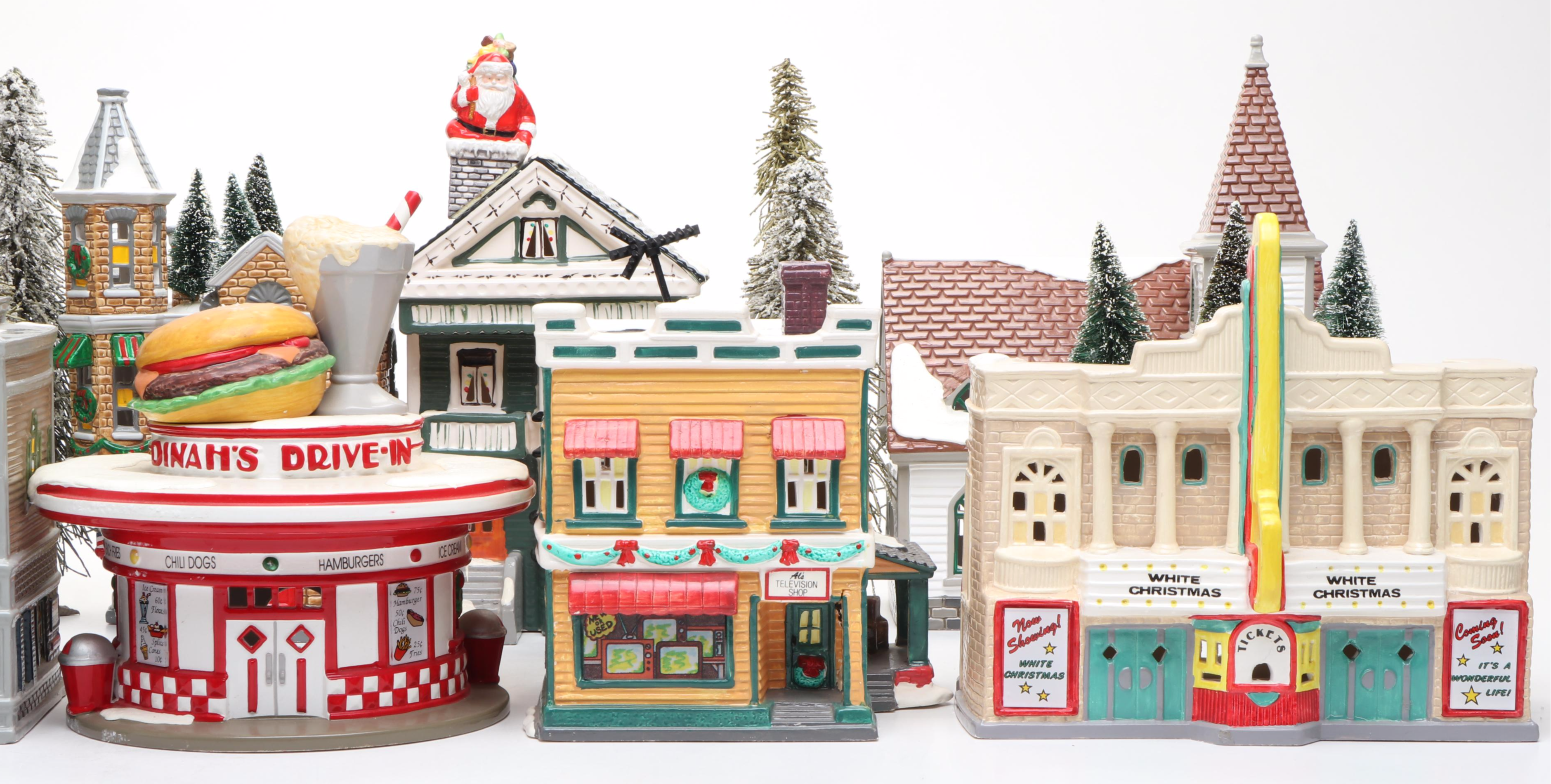 Dept. 56 Snow Village Shops and Christmas Figurines