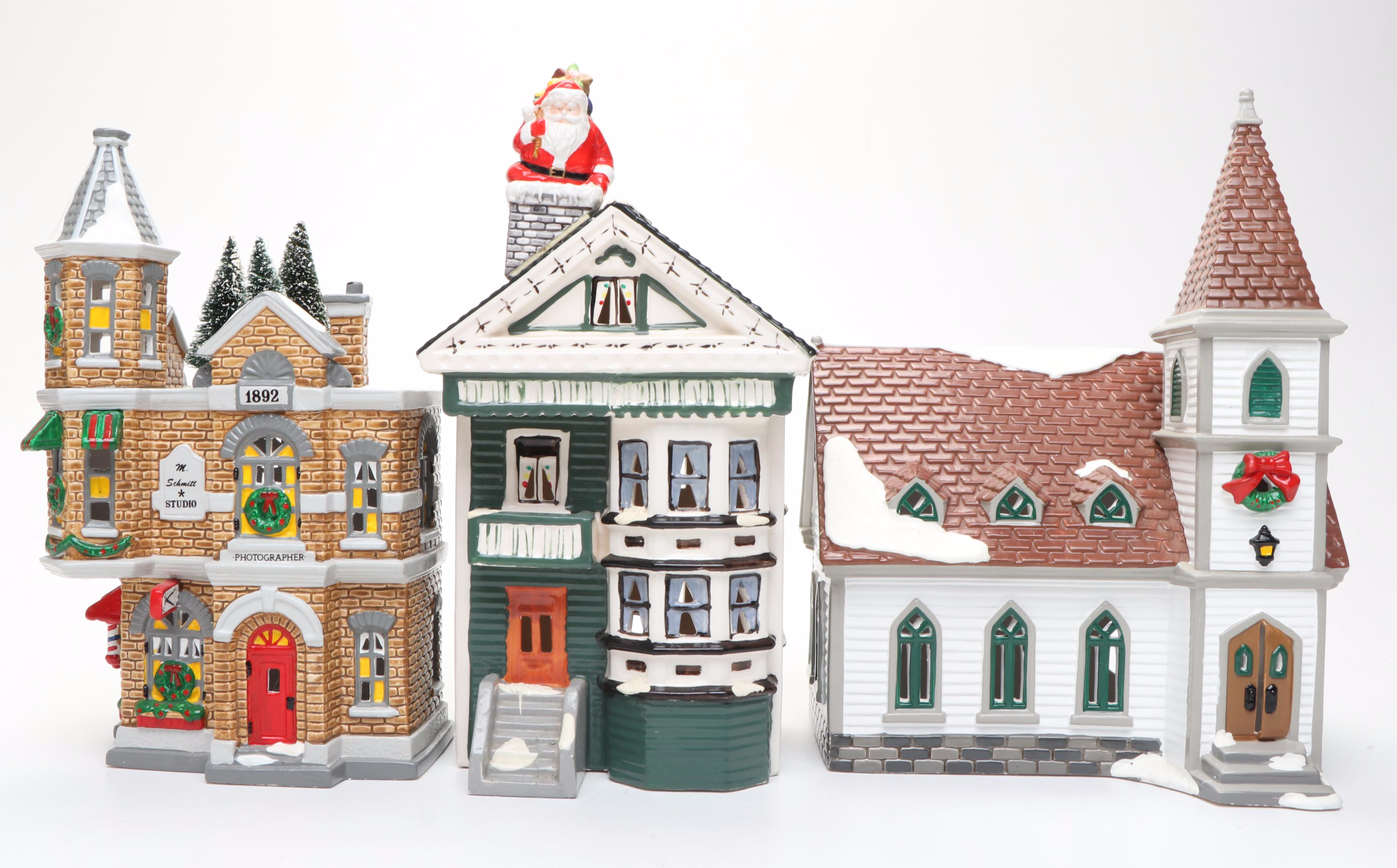 Dept. 56 Snow Village Shops and Christmas Figurines