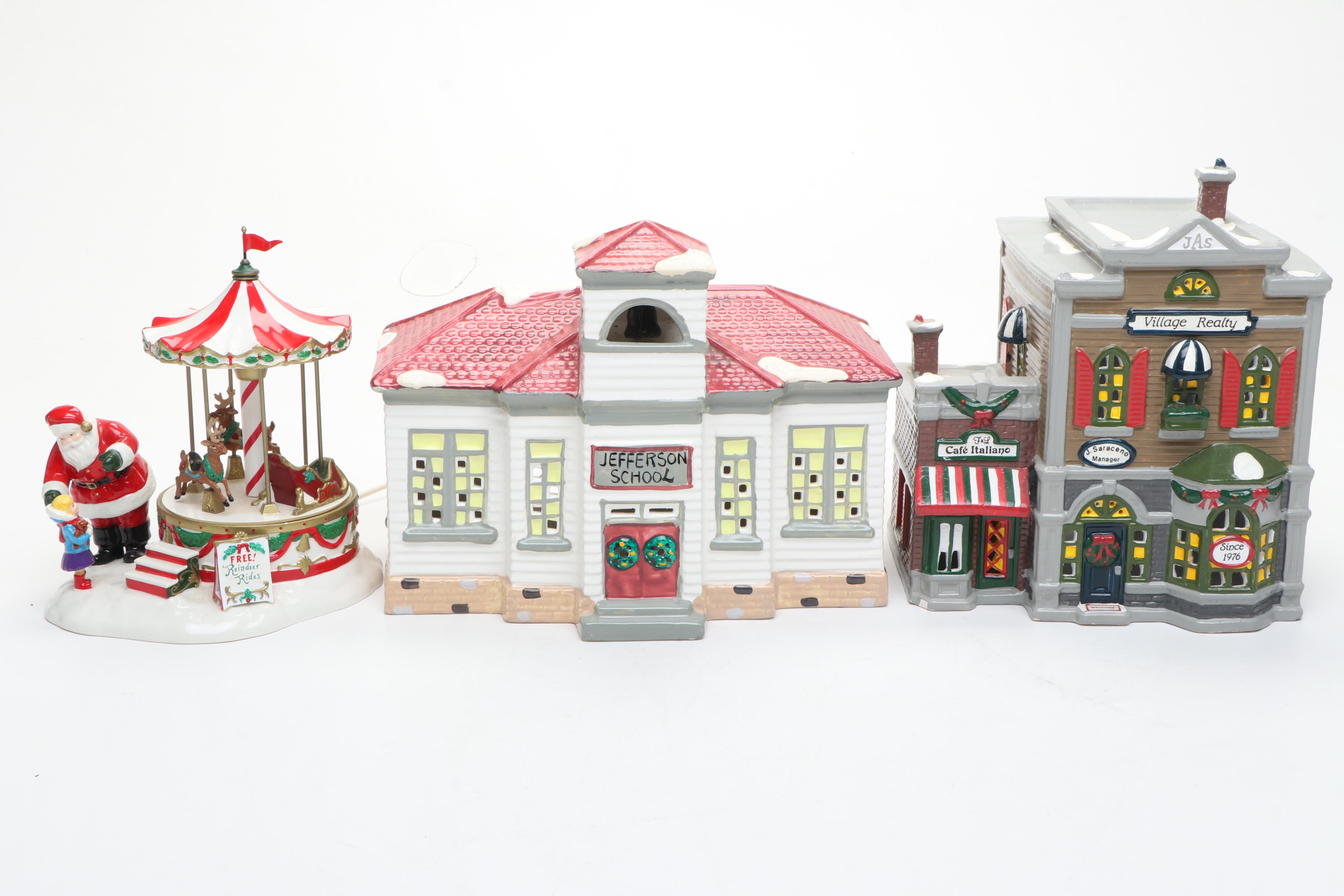 Dept. 56 Snow Village Shops and Christmas Figurines