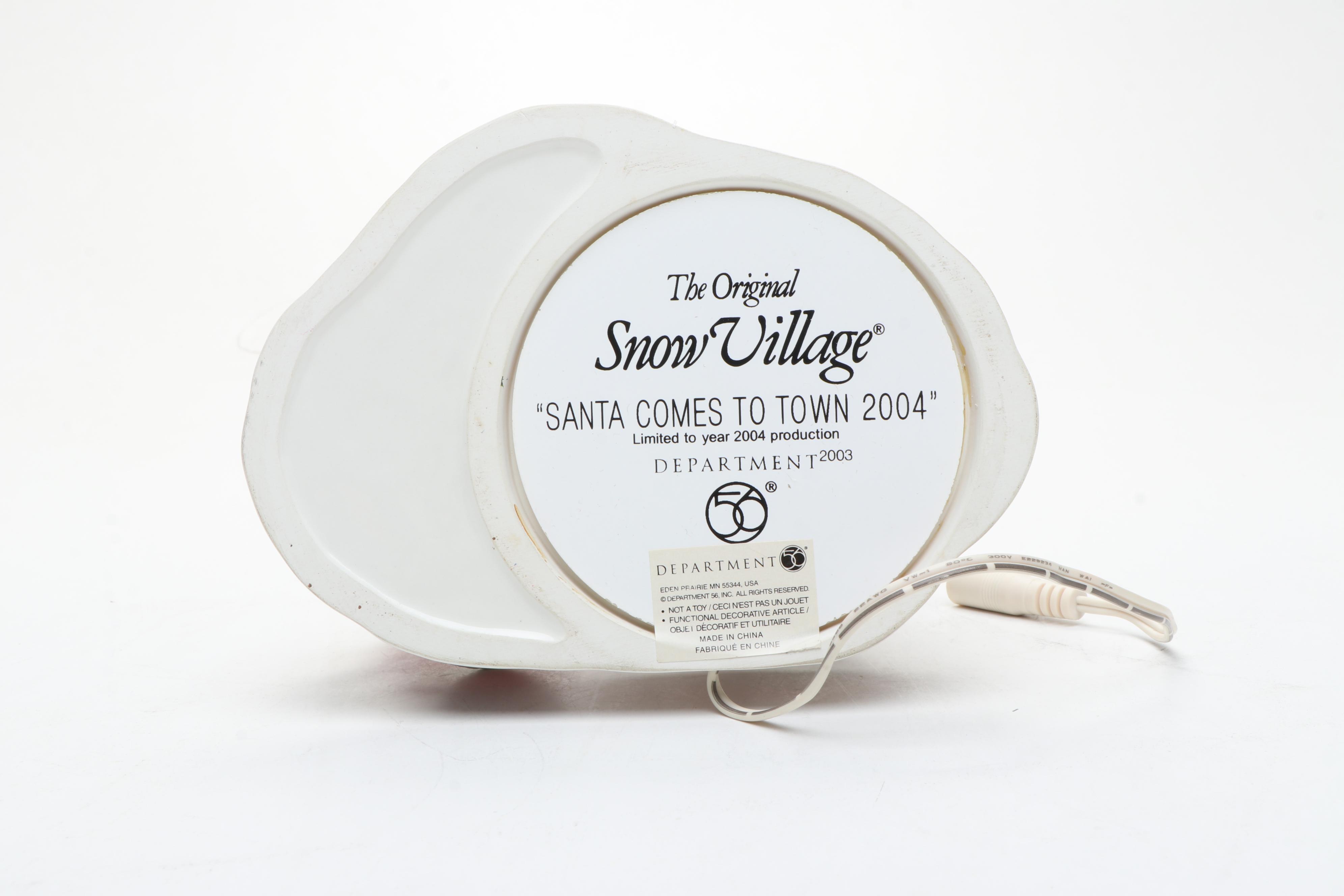 Dept. 56 Snow Village Shops and Christmas Figurines