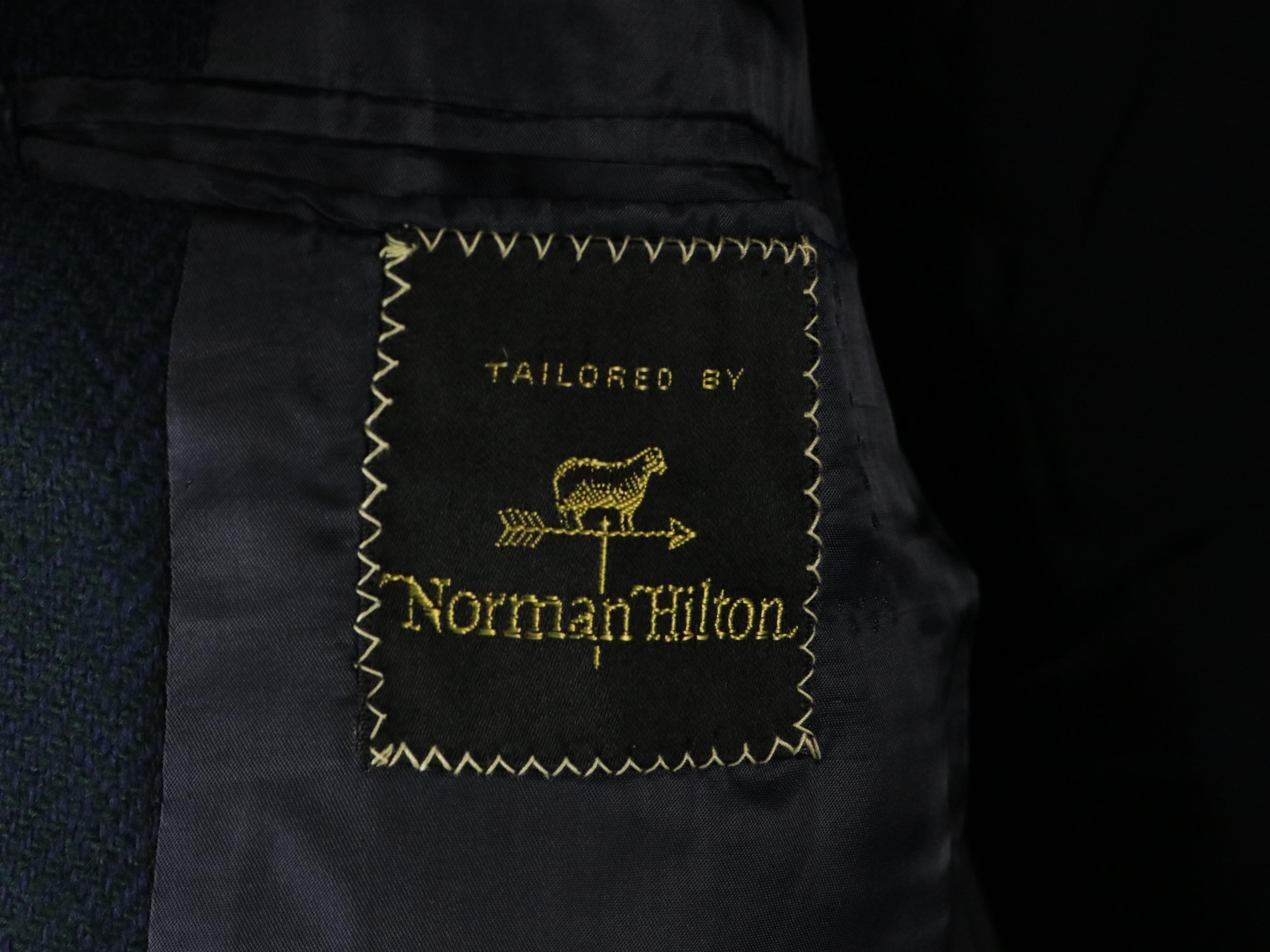 Men's Bill Blass and Norman Hilton Vintage Wool Blazer Jackets