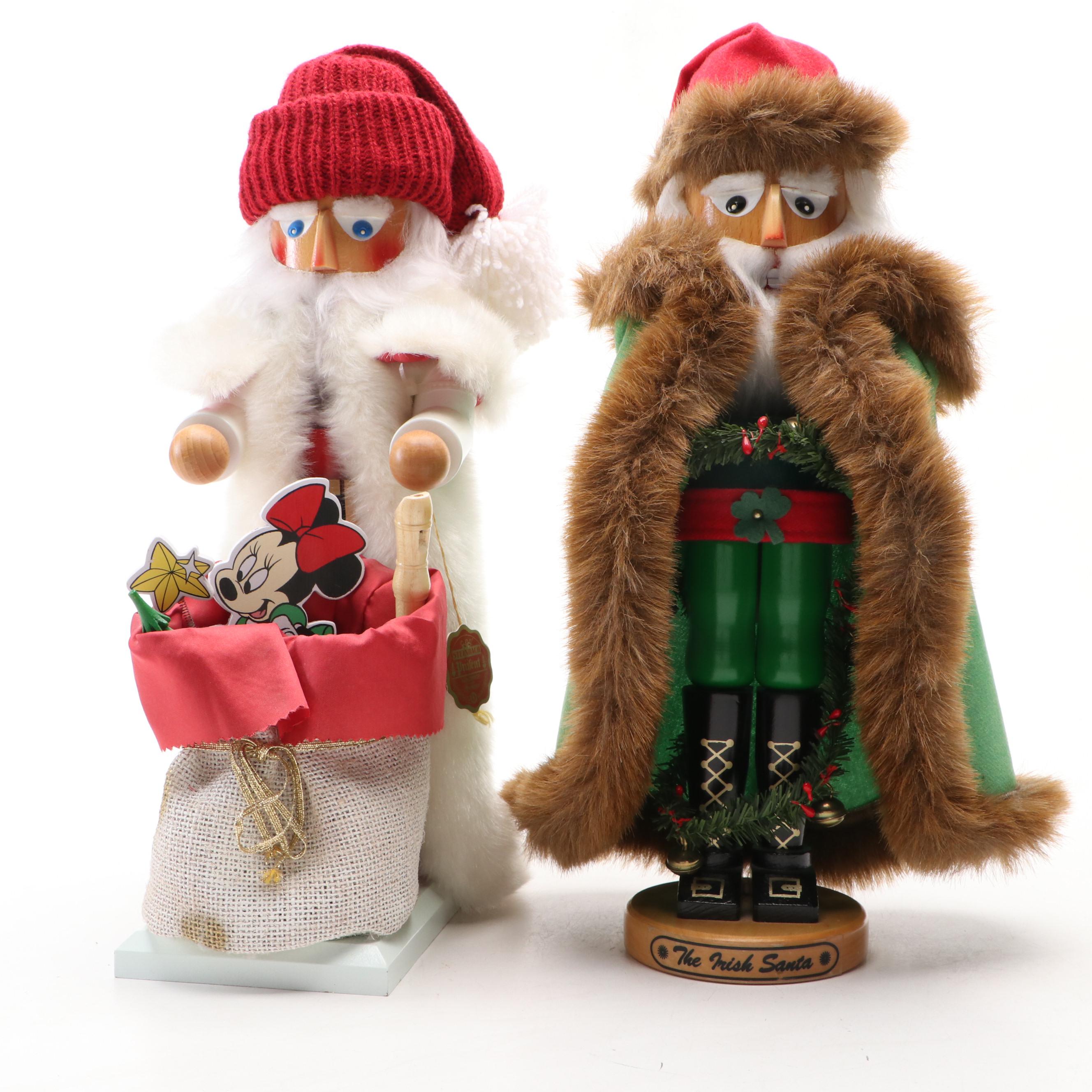 Steinbach German Handmade Santa Claus Nutcrackers