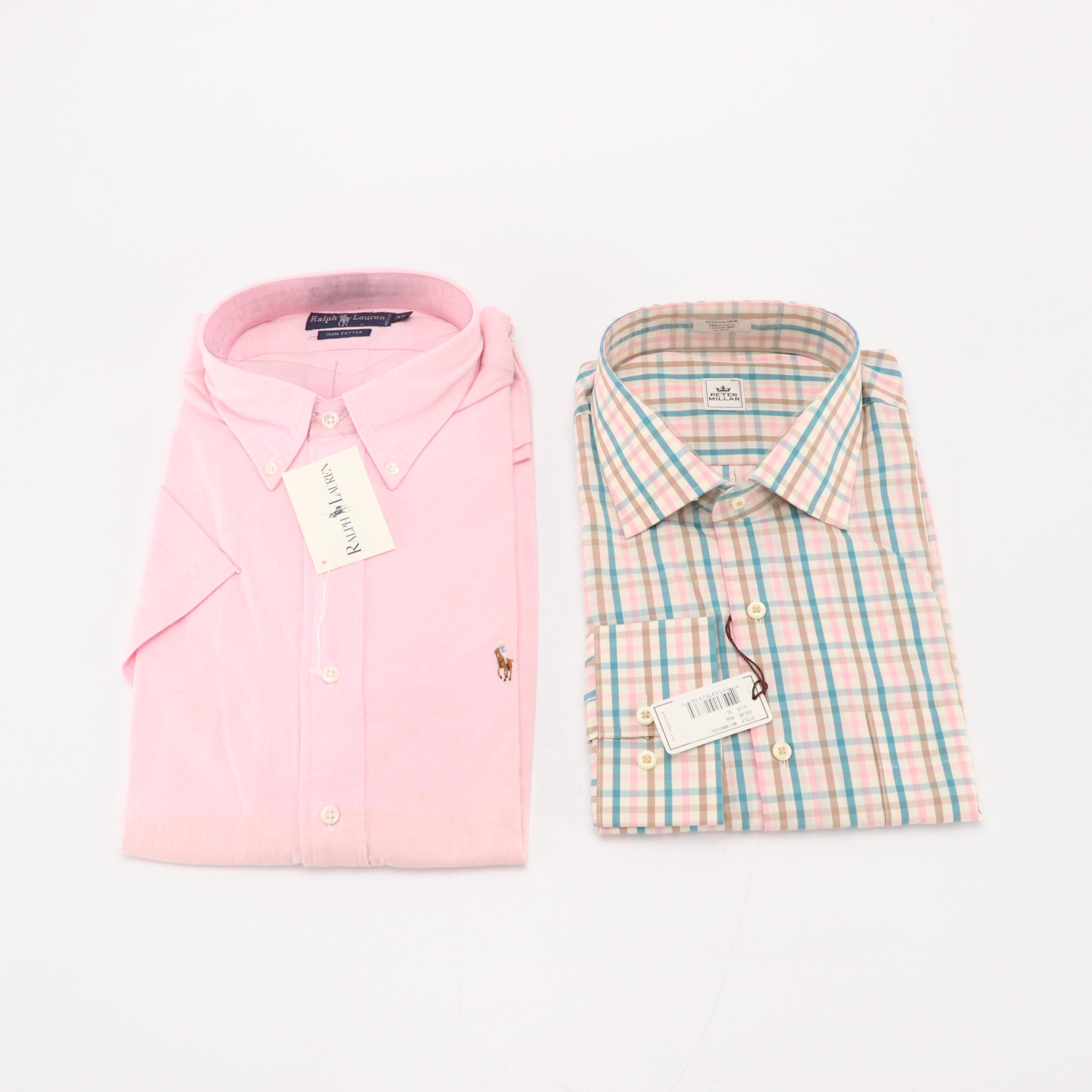 Men's Ralph Lauren, Daniel Cremieux, and Other Long/Short Sleeve Shirts