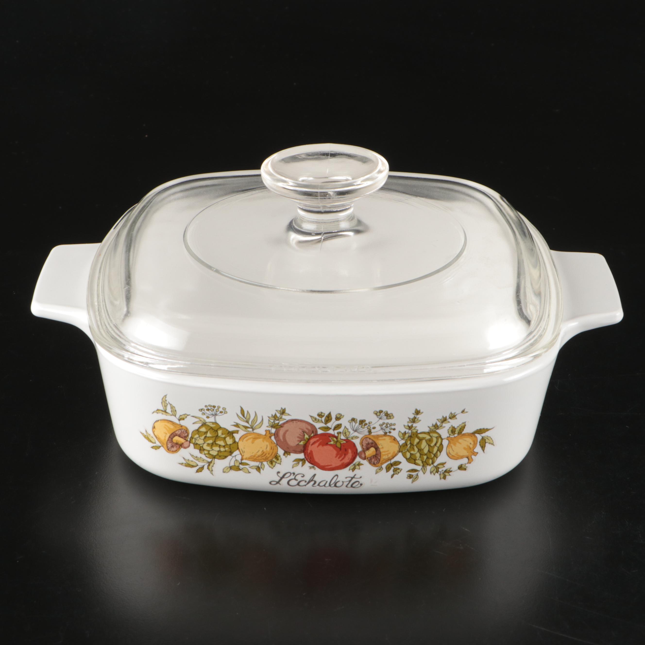 Corning Ware "Spice of Life" Casserole Dishes