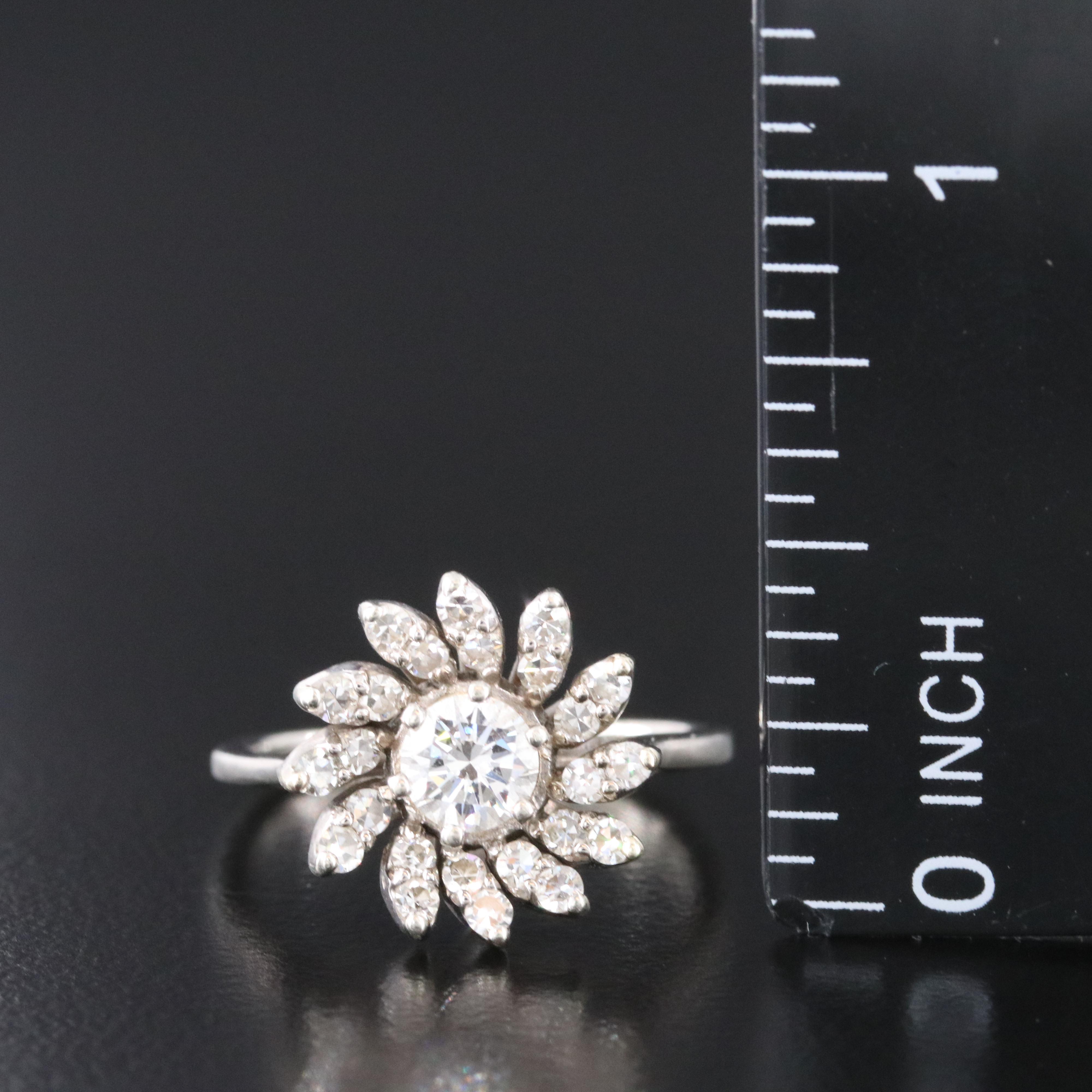 14K 0.71 CTW Diamond Ring