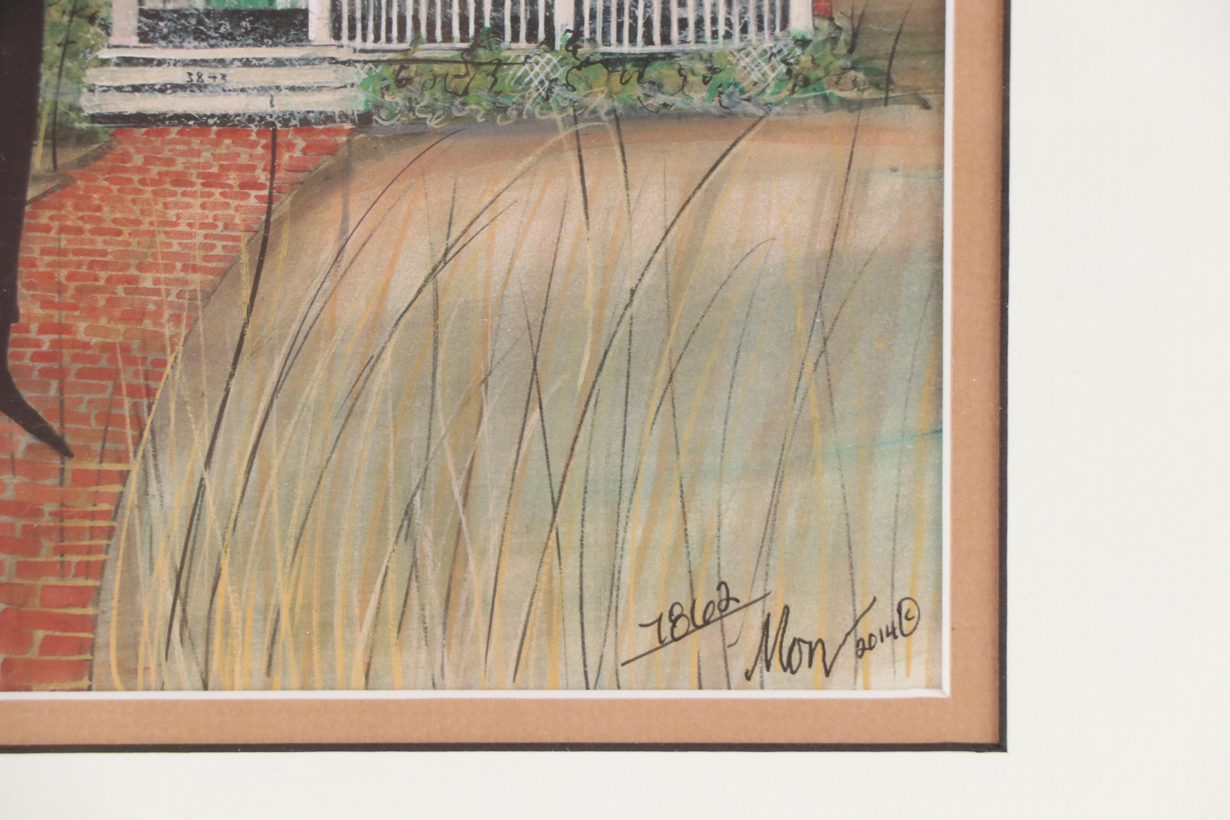 P. Buckley Moss Giclée "Memories of Home," 2014