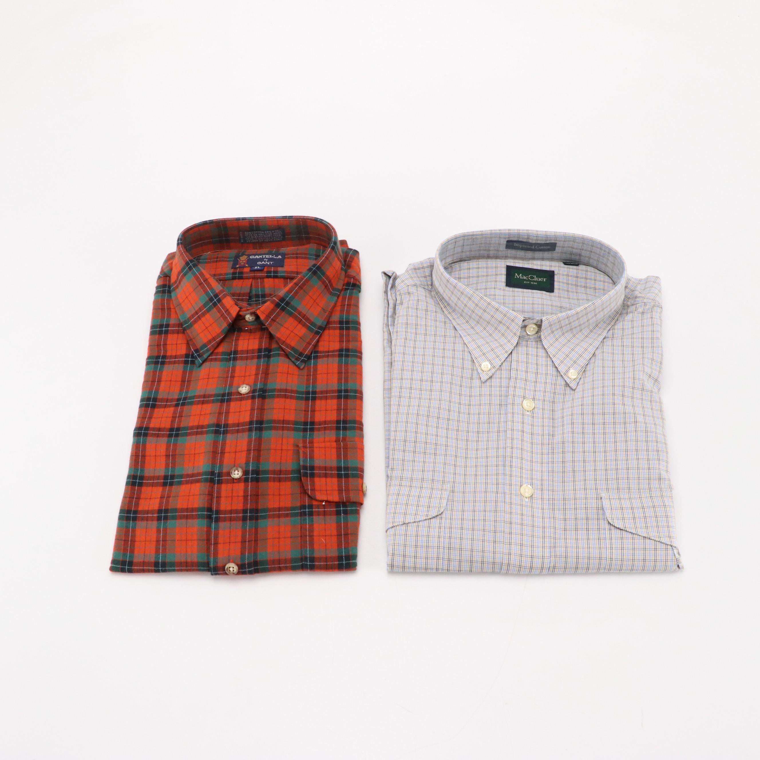 Men's Ralph Lauren, MacCluer, Daniel Cremieux, and Other Long Sleeve Shirts