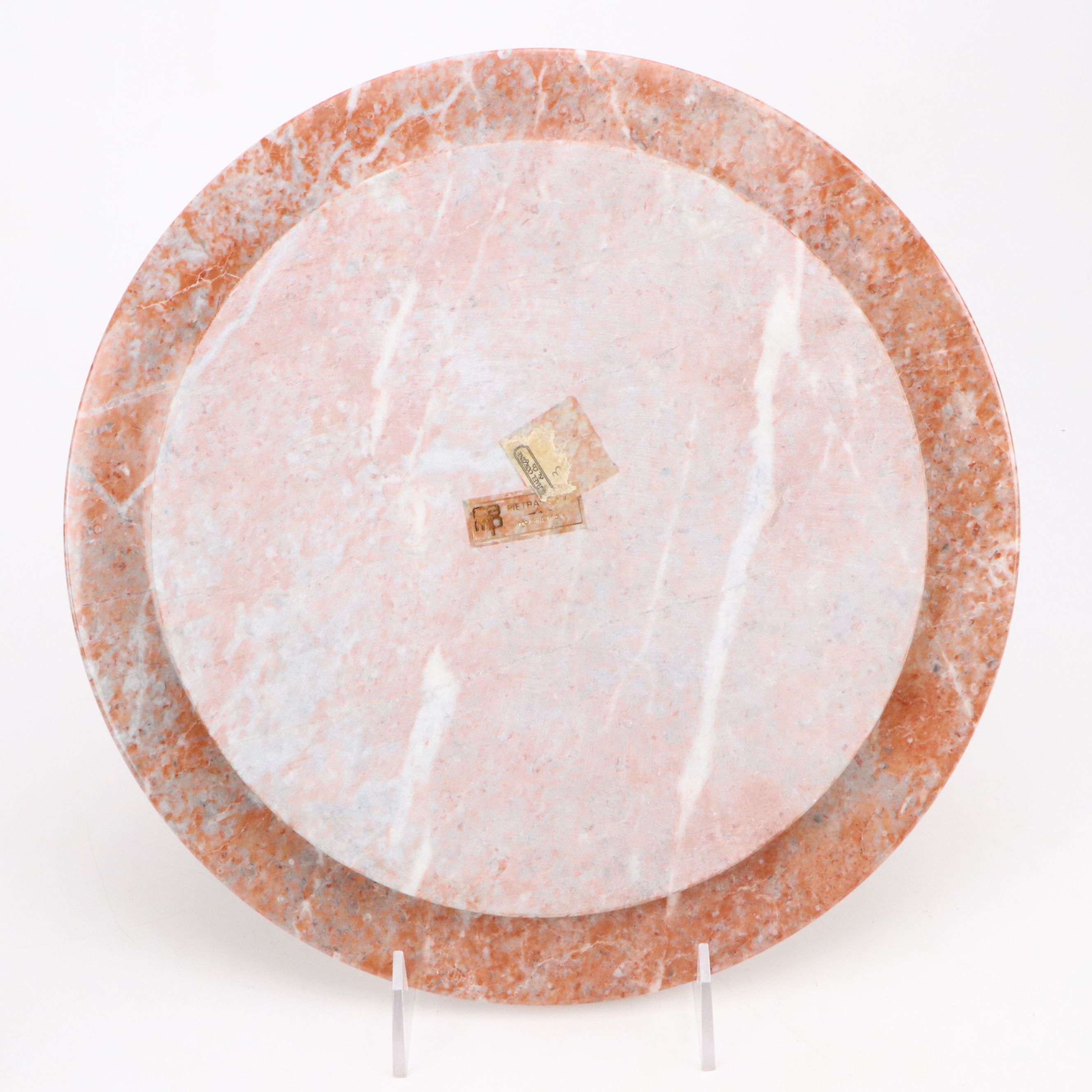 Italian Siena and Green Marble Plates and Bowls