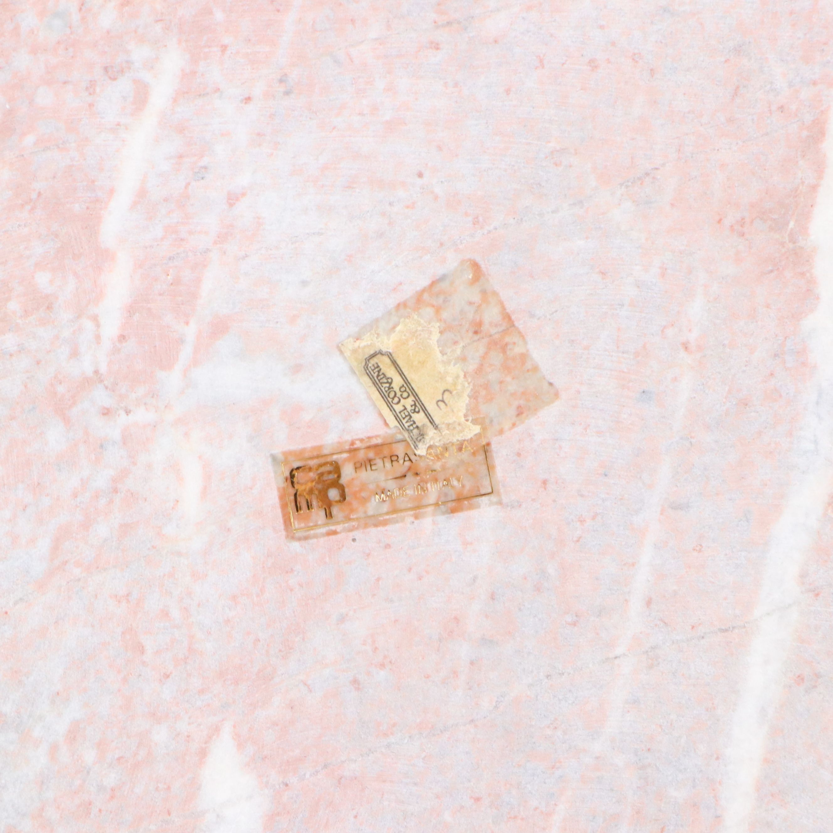 Italian Siena and Green Marble Plates and Bowls