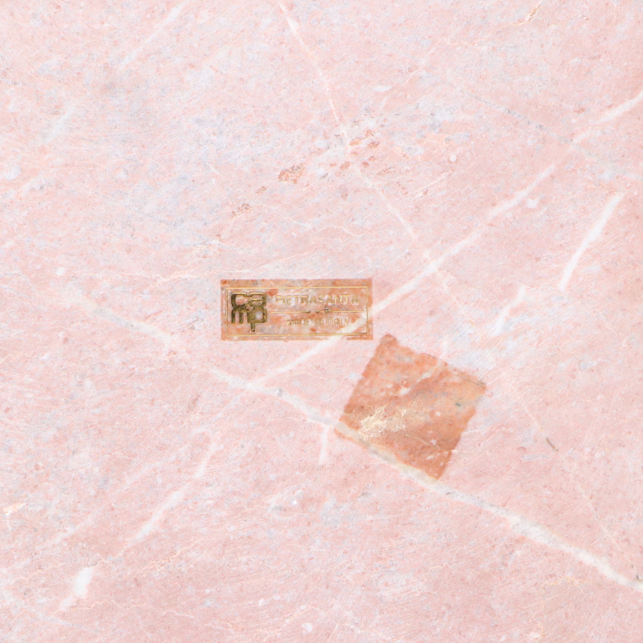 Italian Siena and Green Marble Plates and Bowls