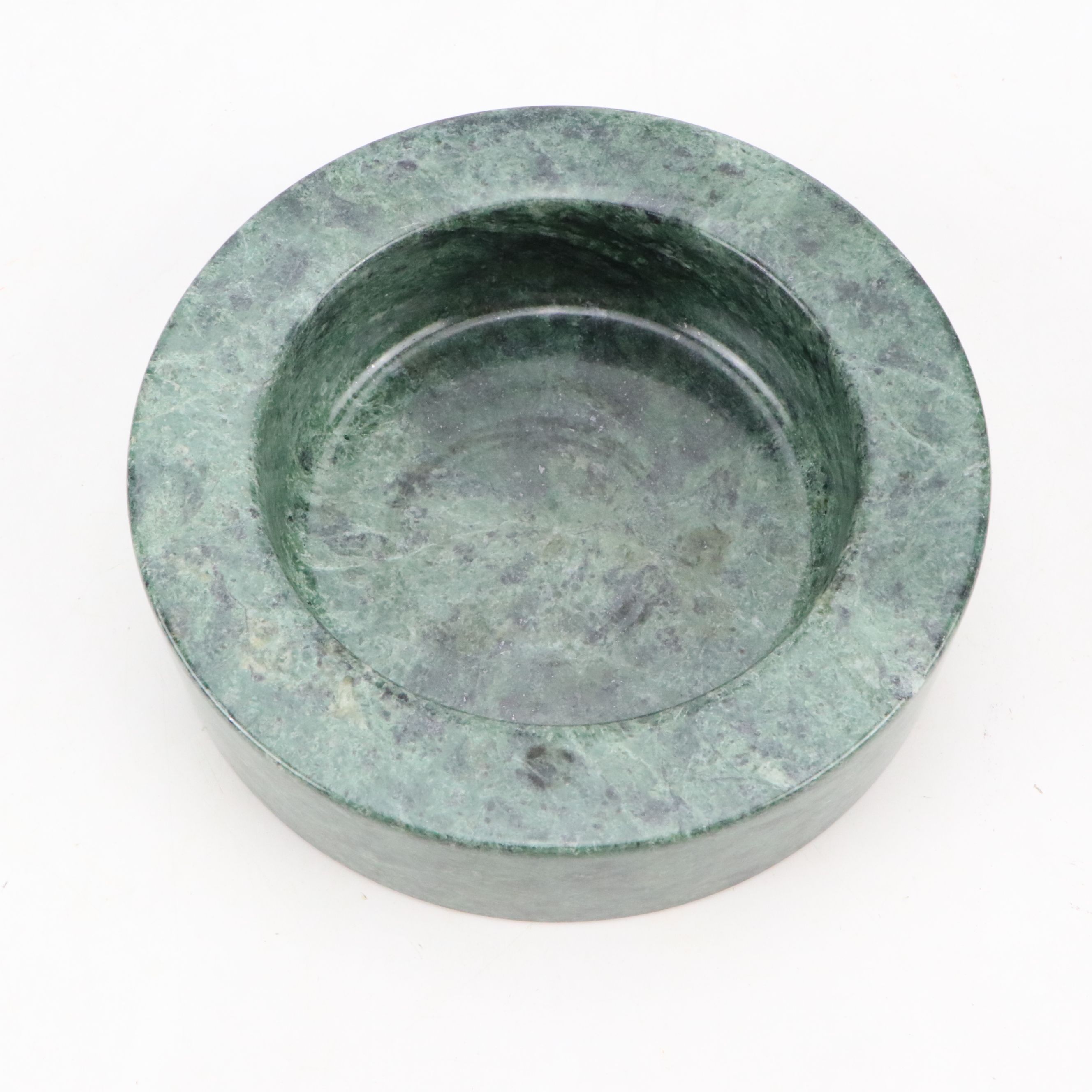 Italian Siena and Green Marble Plates and Bowls