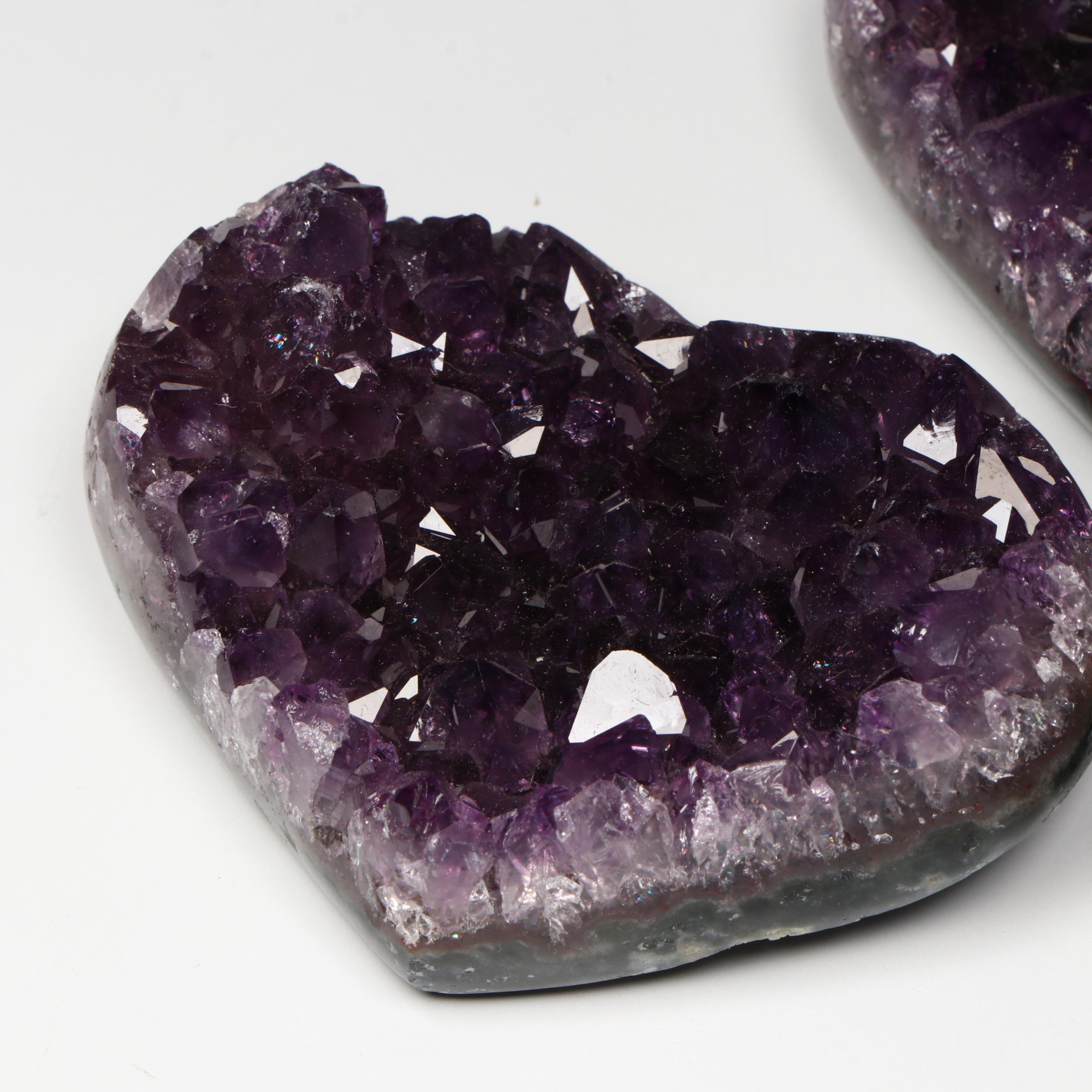 Amethyst Heart Specimen Collection
