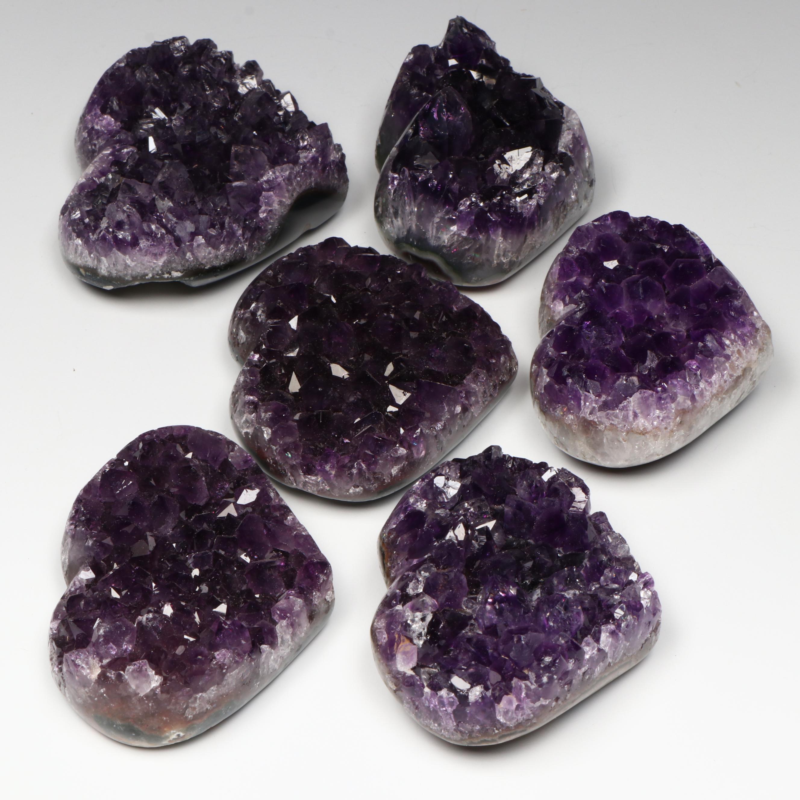 Amethyst Heart Specimen Collection