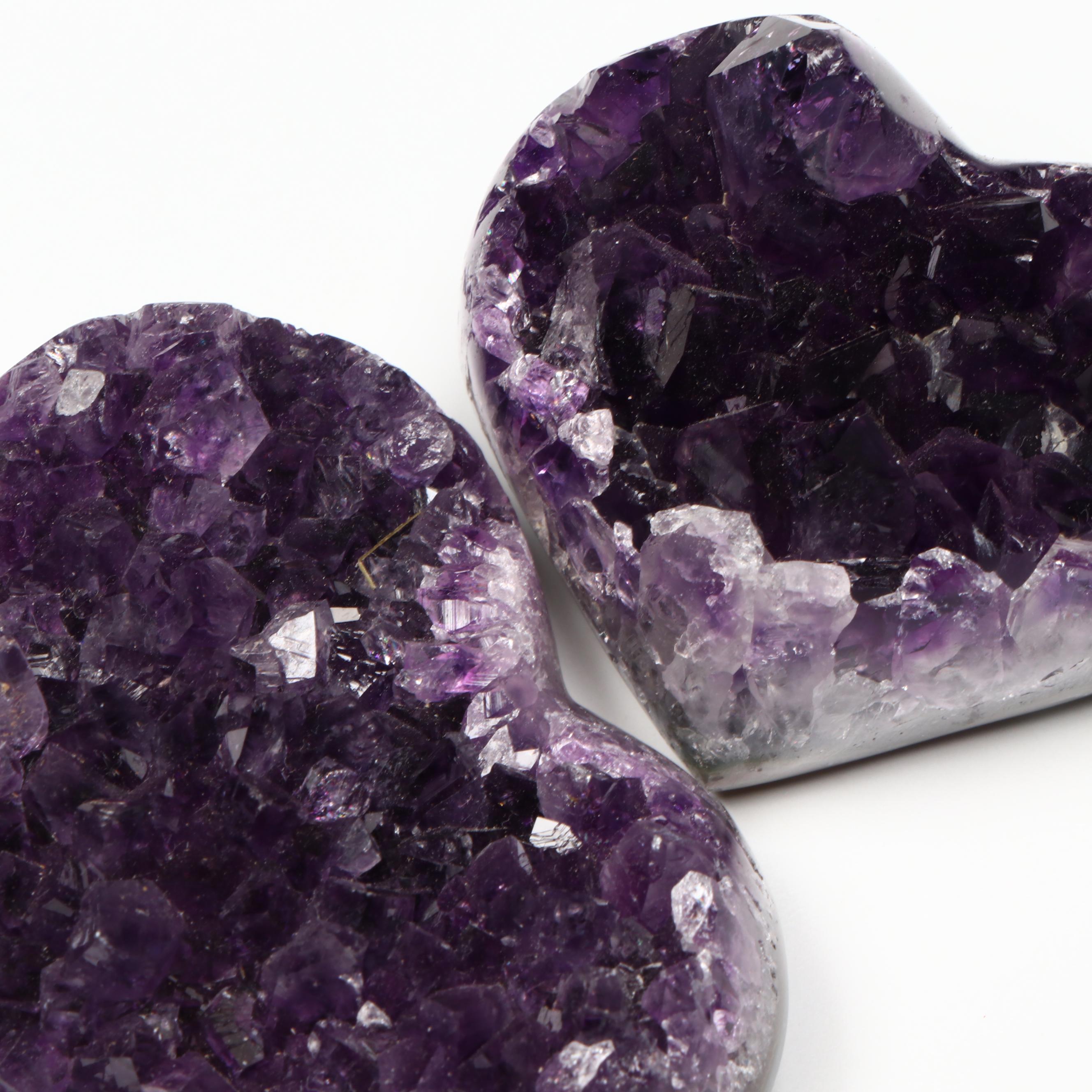 Amethyst Heart Specimen Collection