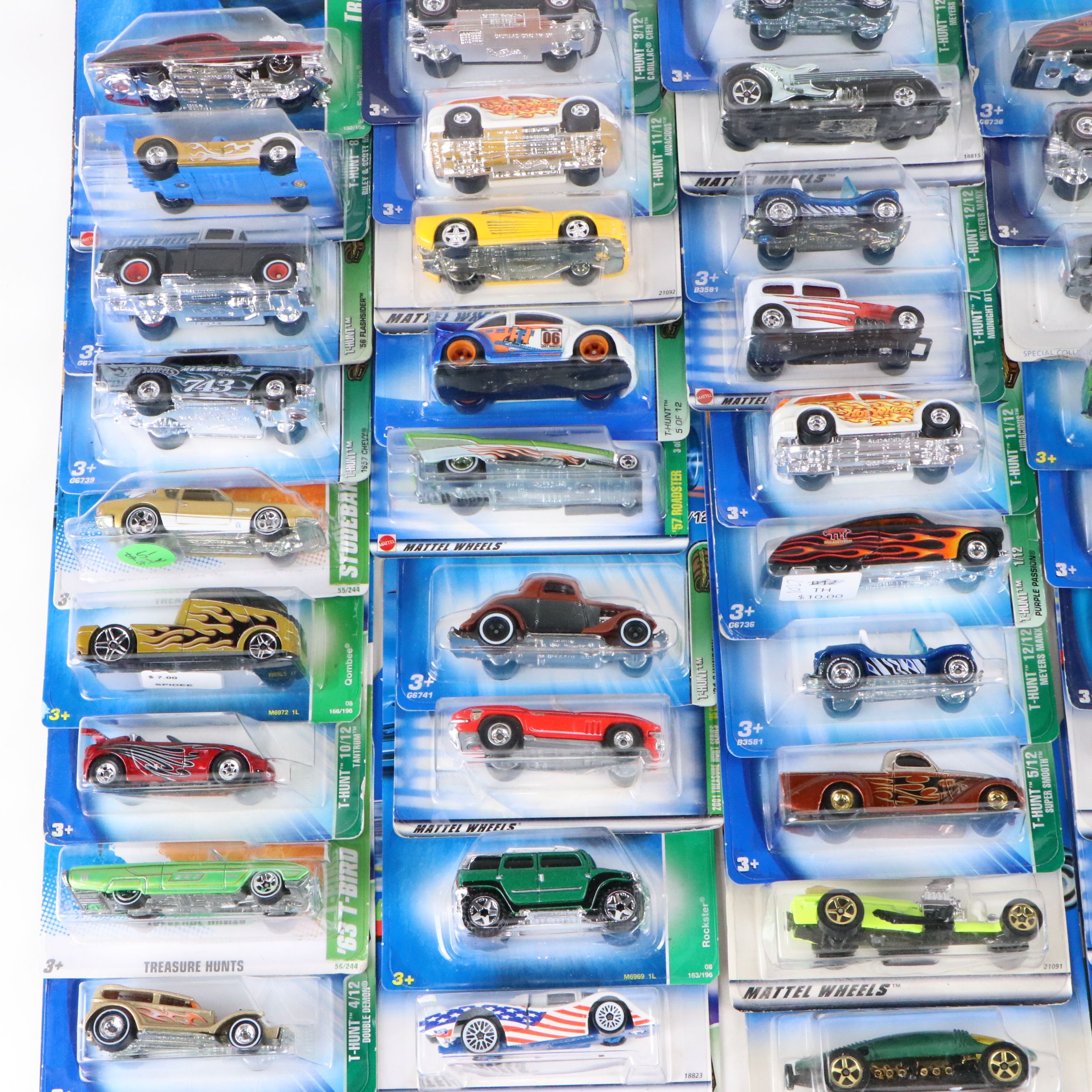 Hot Wheels "Midnight Otto" and More Treasure Hunt Series Diecast Cars