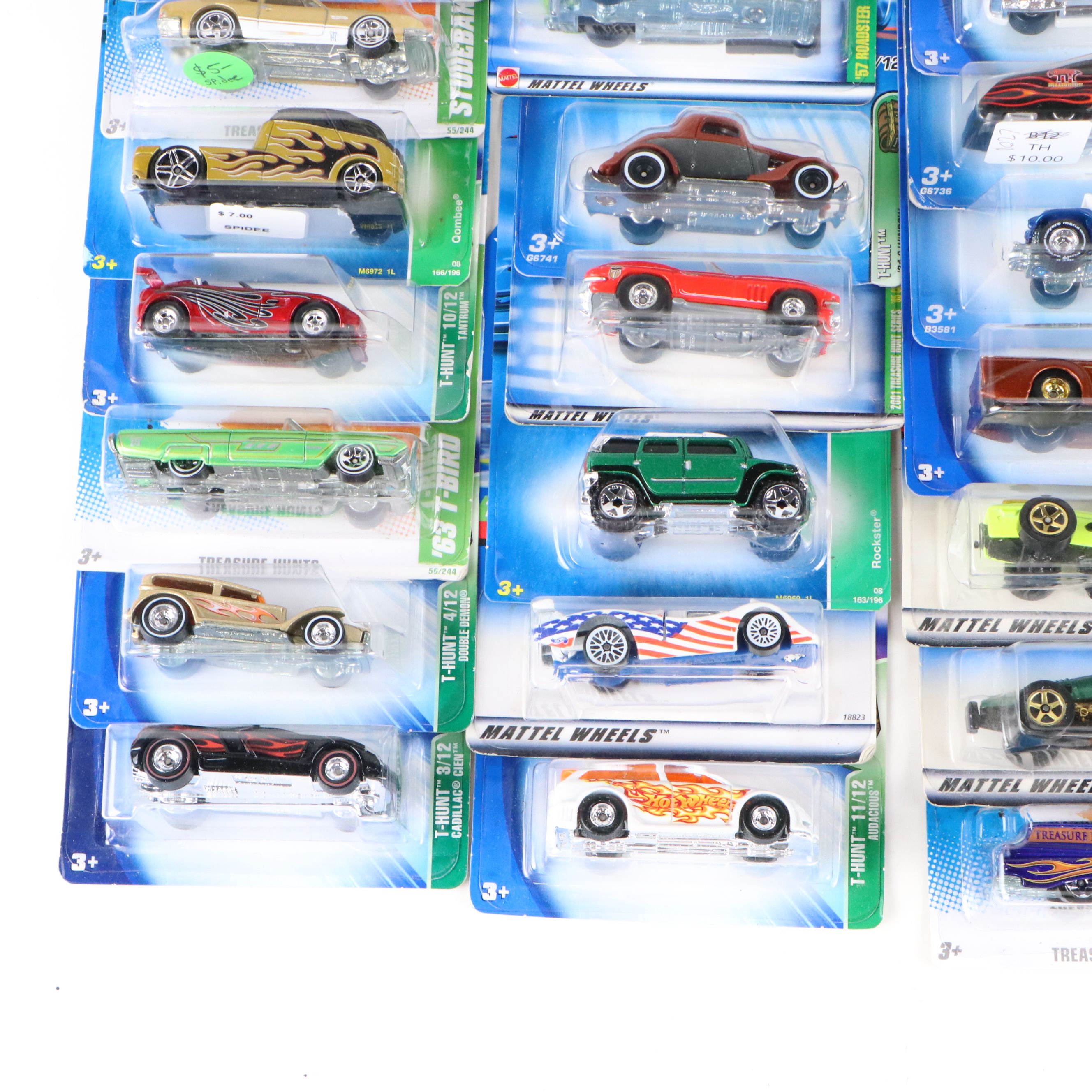 Hot Wheels "Midnight Otto" and More Treasure Hunt Series Diecast Cars