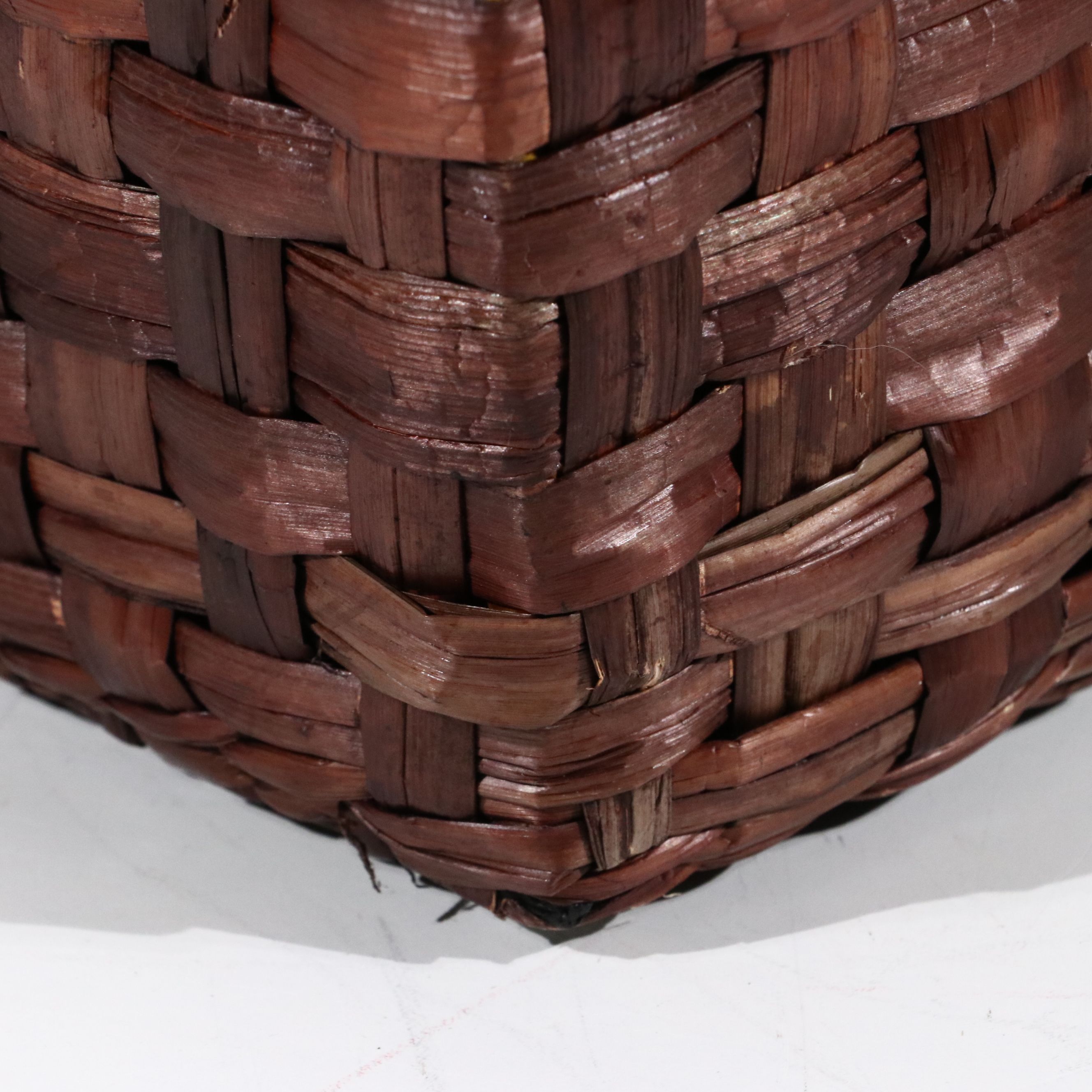 Level Up Faux Suede and Woven Wicker Storage Cubes