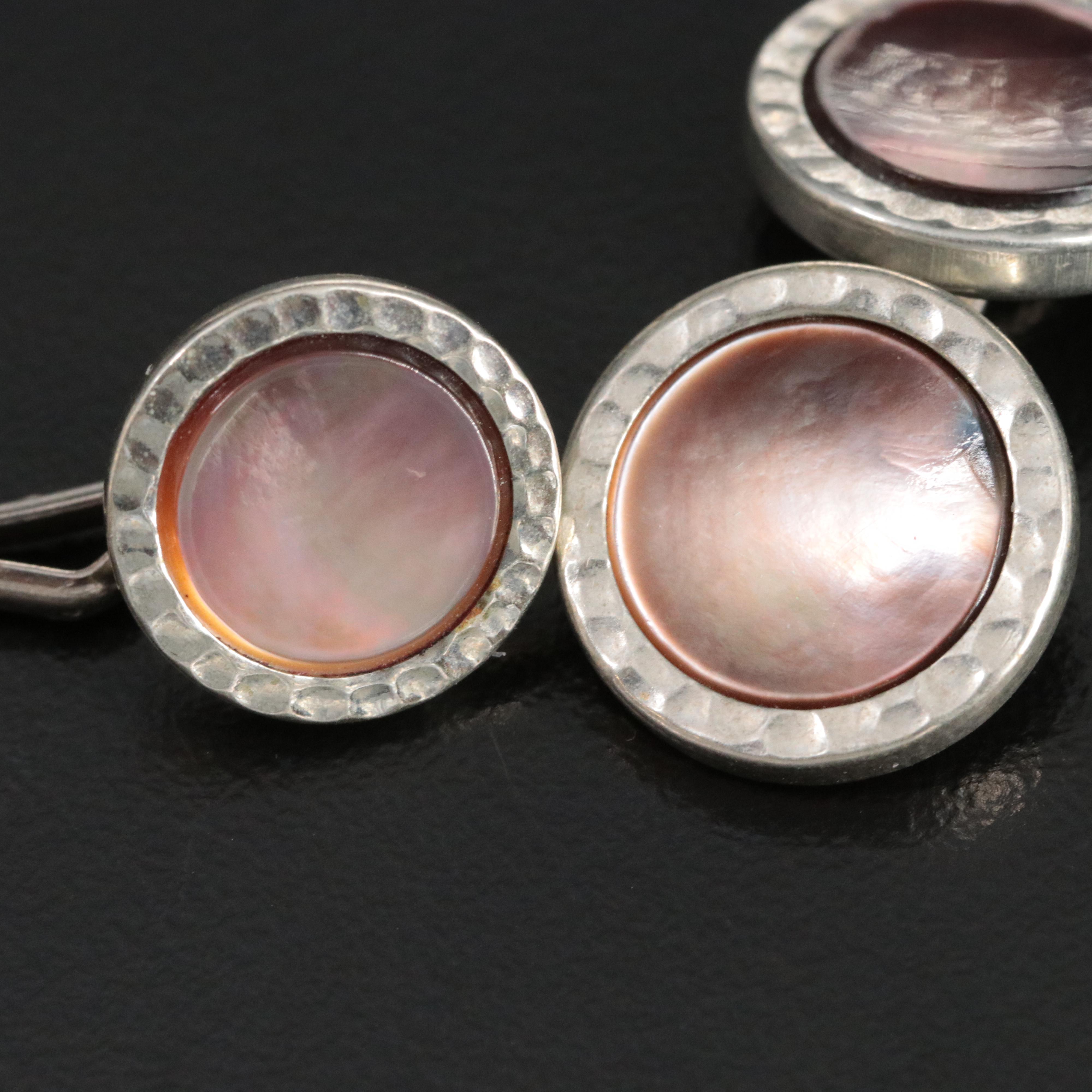 Vintage Mother-of-Pearl Men's Dress Set