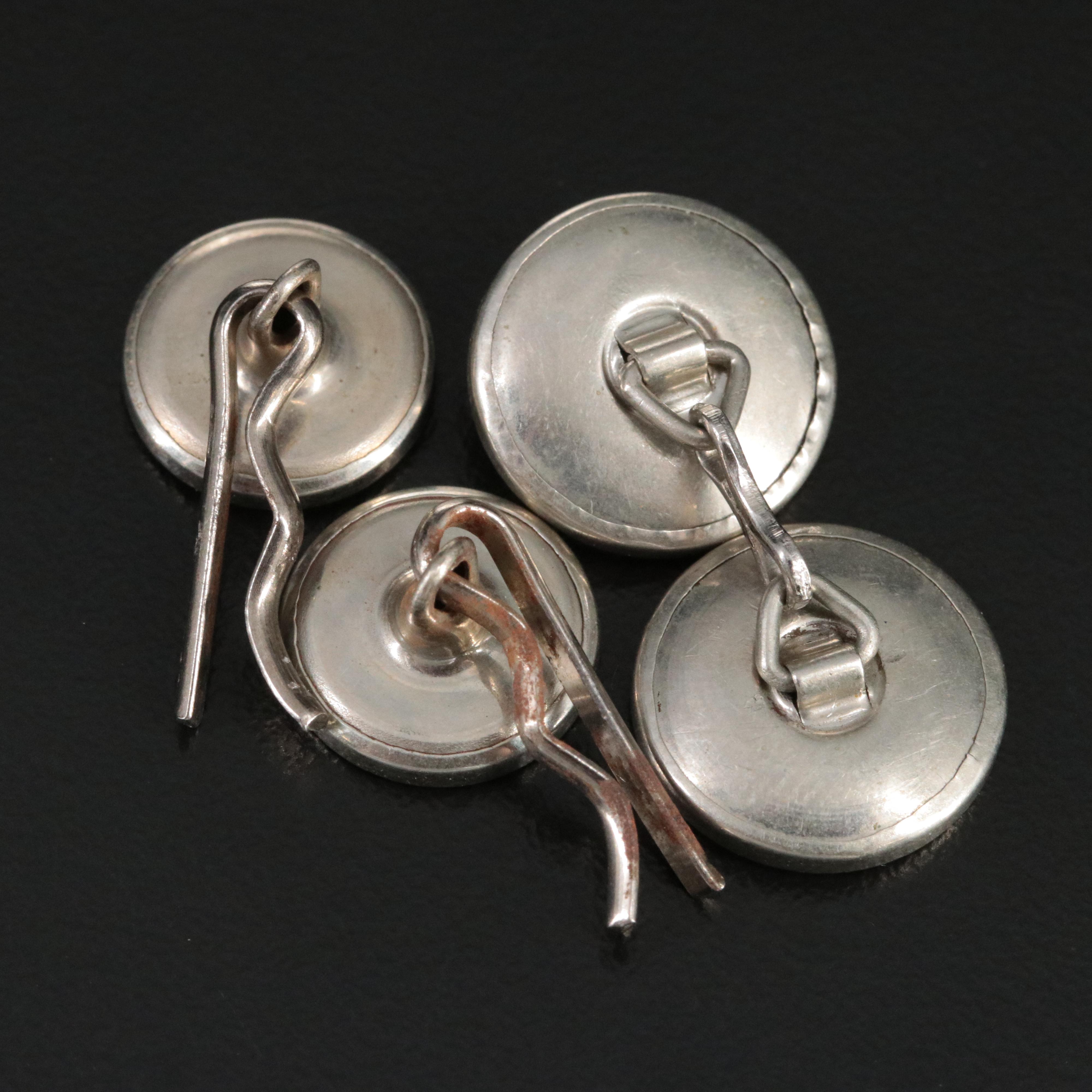 Vintage Mother-of-Pearl Men's Dress Set