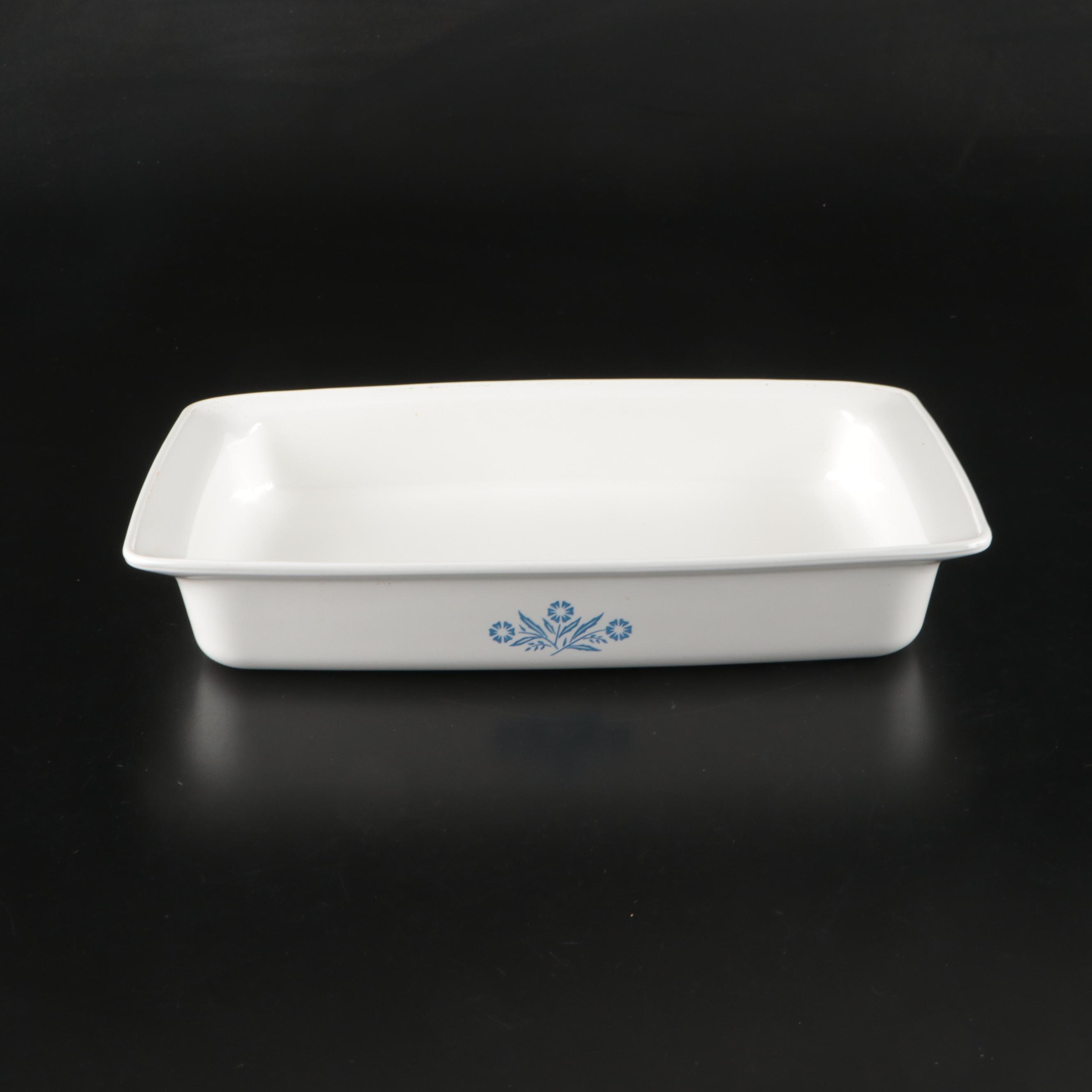 Corning Ware "Cornflower" Stove Top Percolator and Cookware