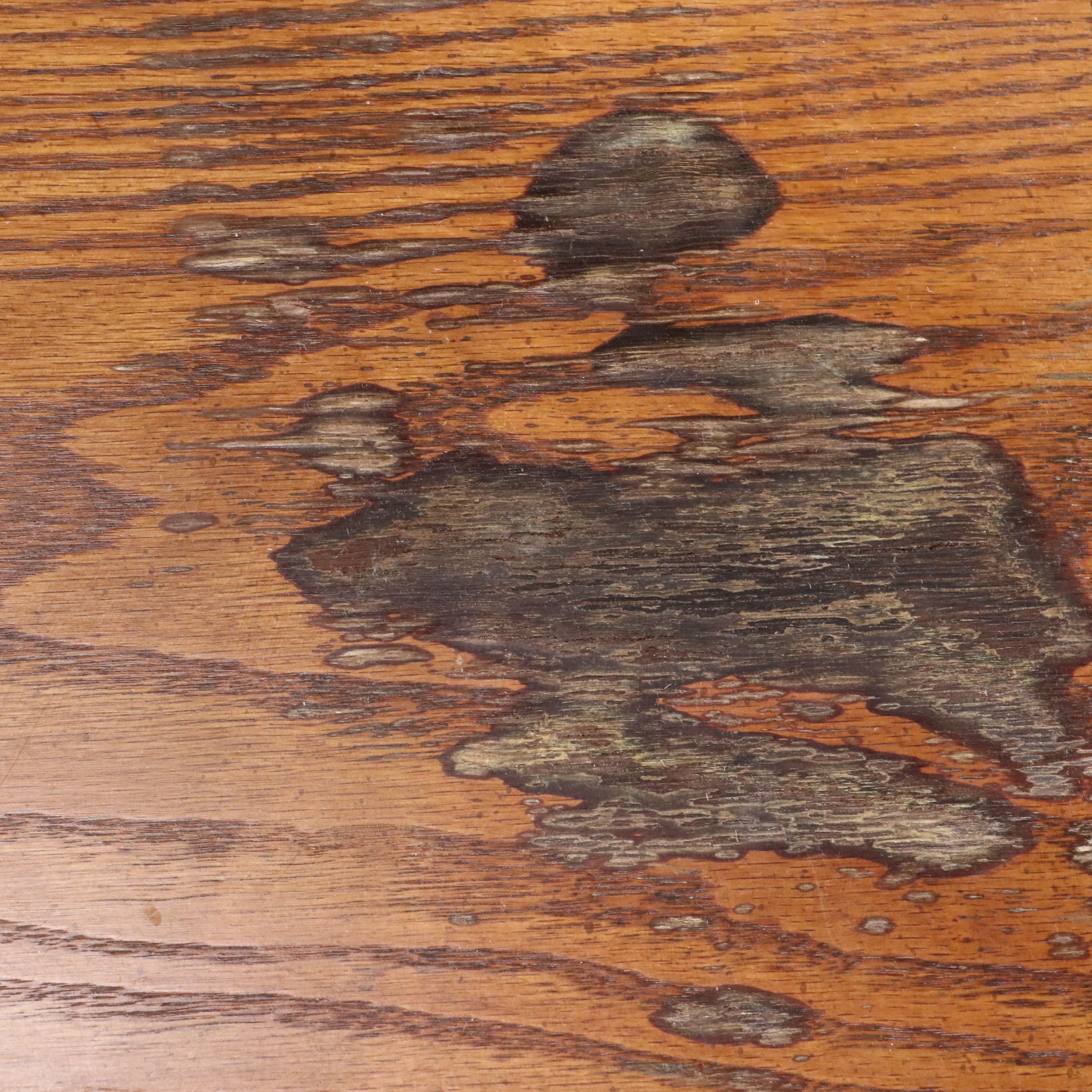 Victorian Style Oak Two-Draer Cabinet